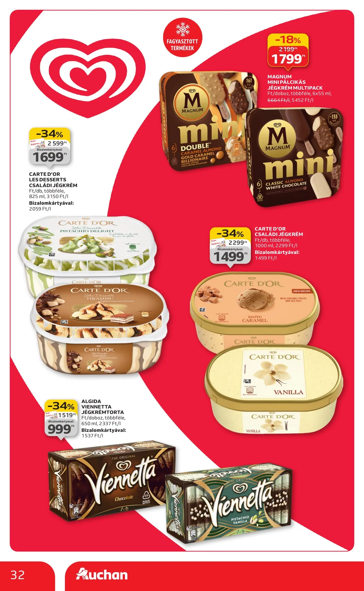 Auchan akciós újság Hipermarket 12.04–12.10 – 32. oldal