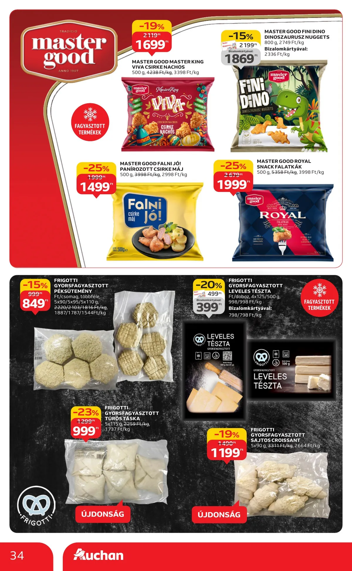 Auchan akciós újság Hipermarket 12.04–12.10 – 34. oldal
