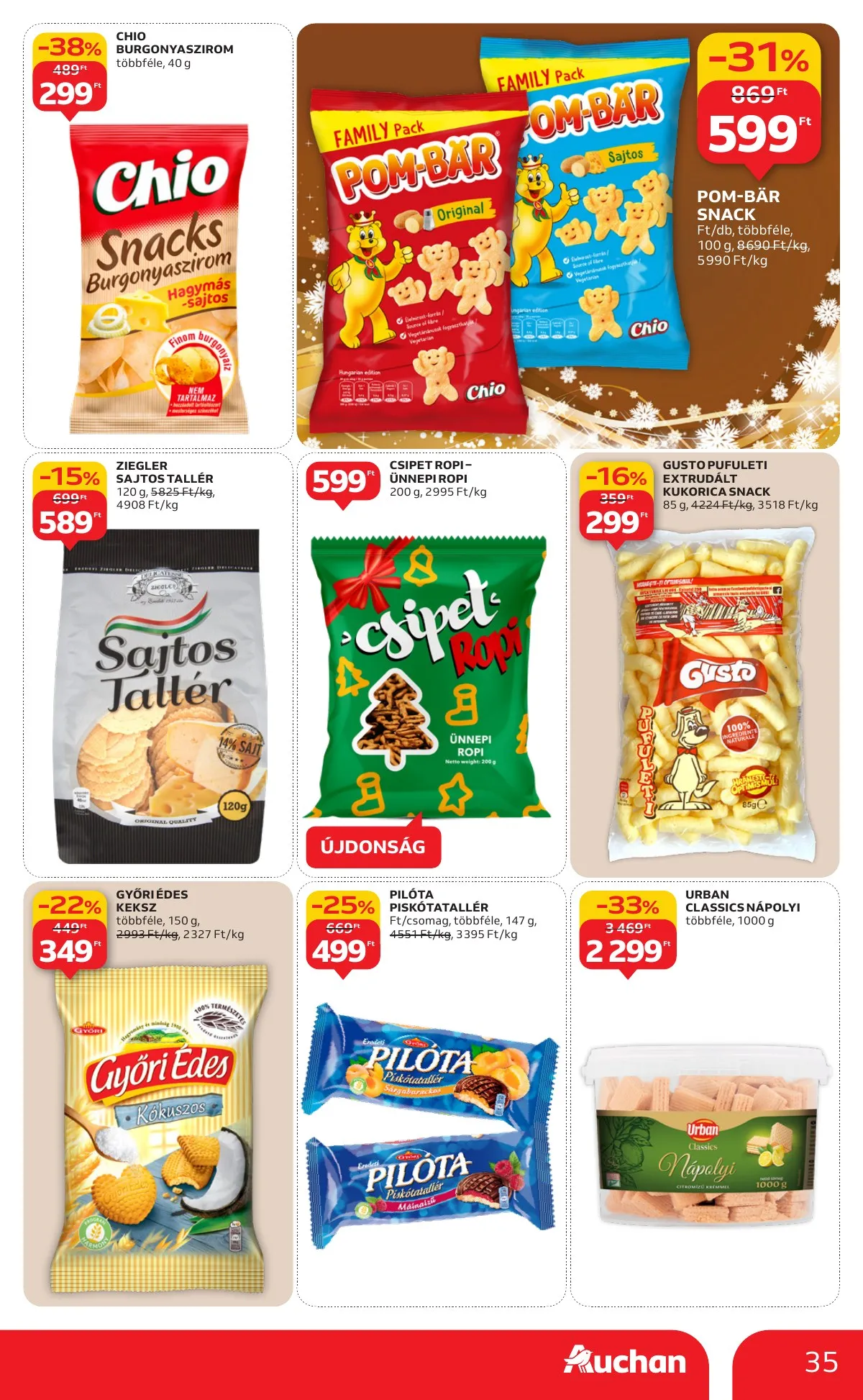 Auchan akciós újság Hipermarket 12.04–12.10 – 35. oldal
