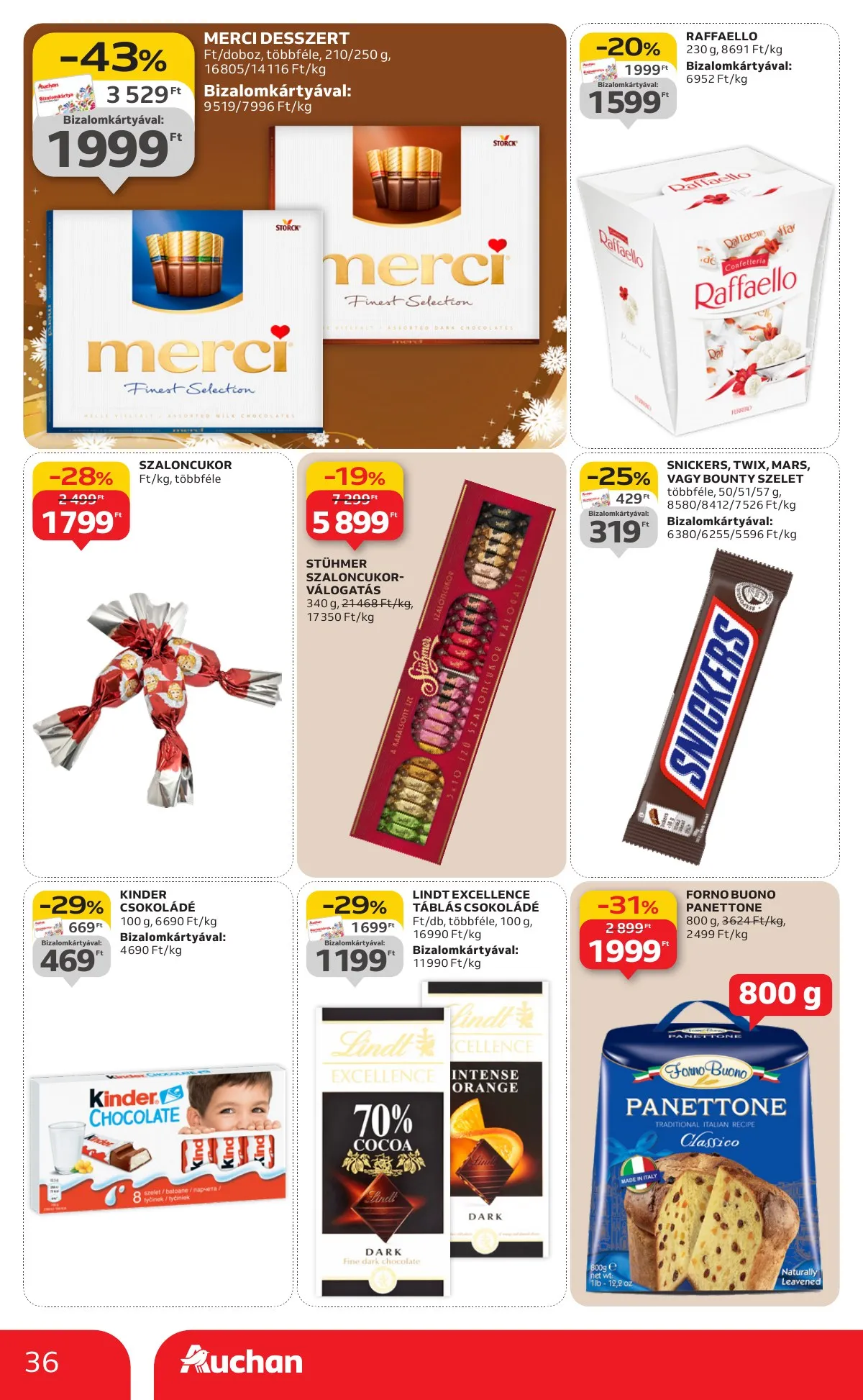 Auchan akciós újság Hipermarket 12.04–12.10 – 36. oldal