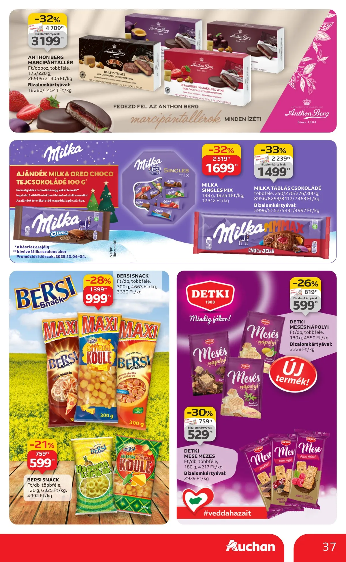 Auchan akciós újság Hipermarket 12.04–12.10 – 37. oldal