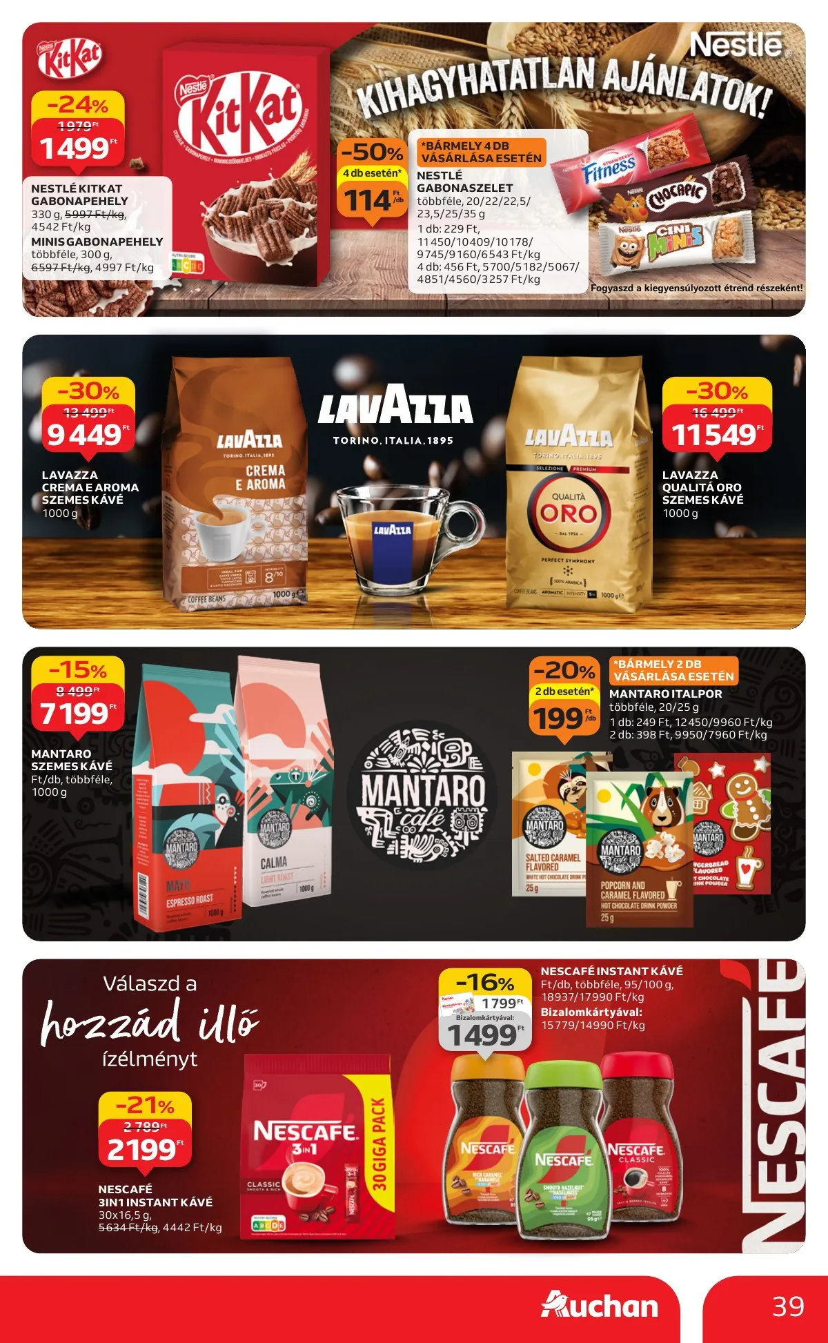 Auchan akciós újság Hipermarket 12.04–12.10 – 39. oldal
