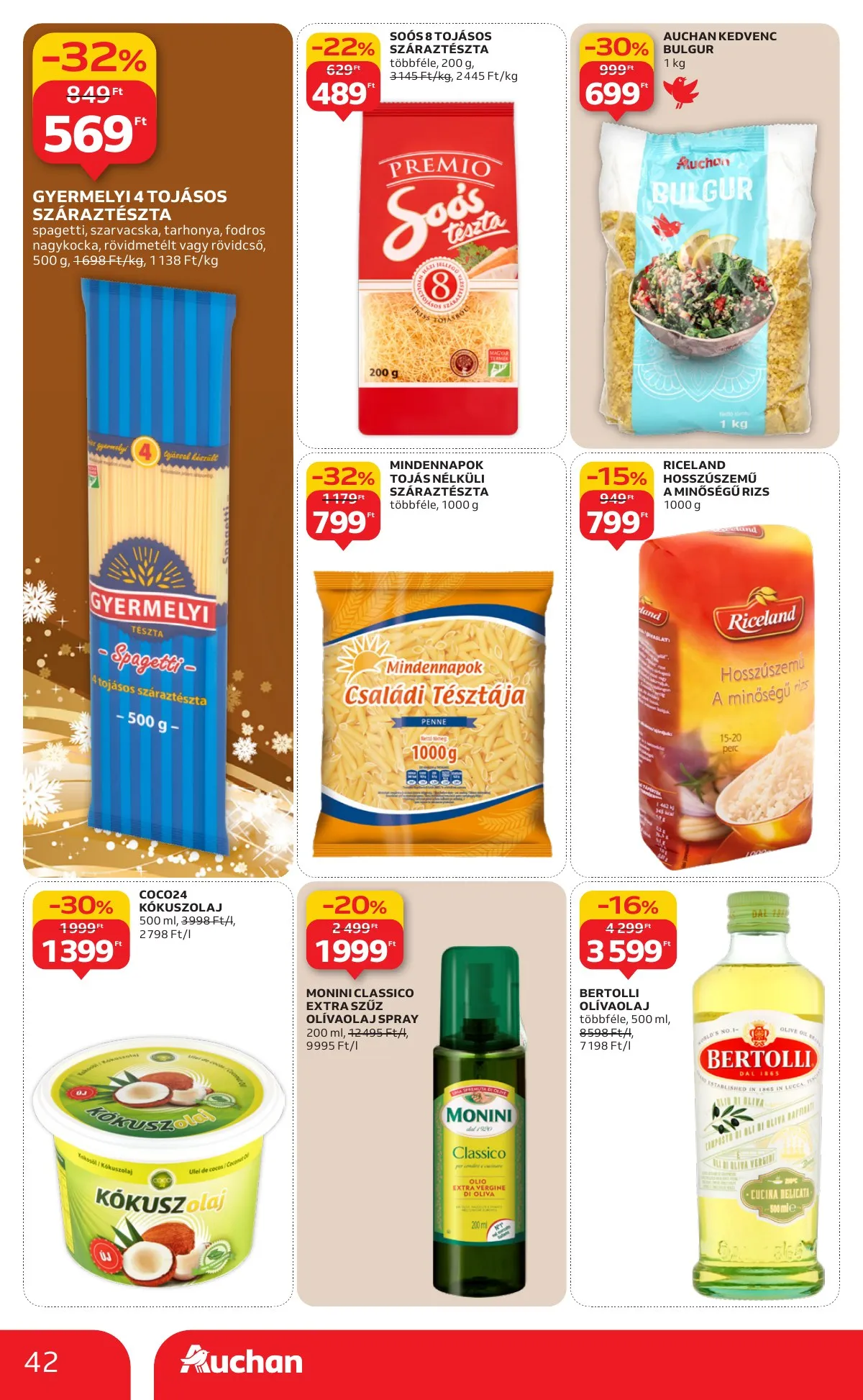 Auchan akciós újság Hipermarket 12.04–12.10 – 42. oldal