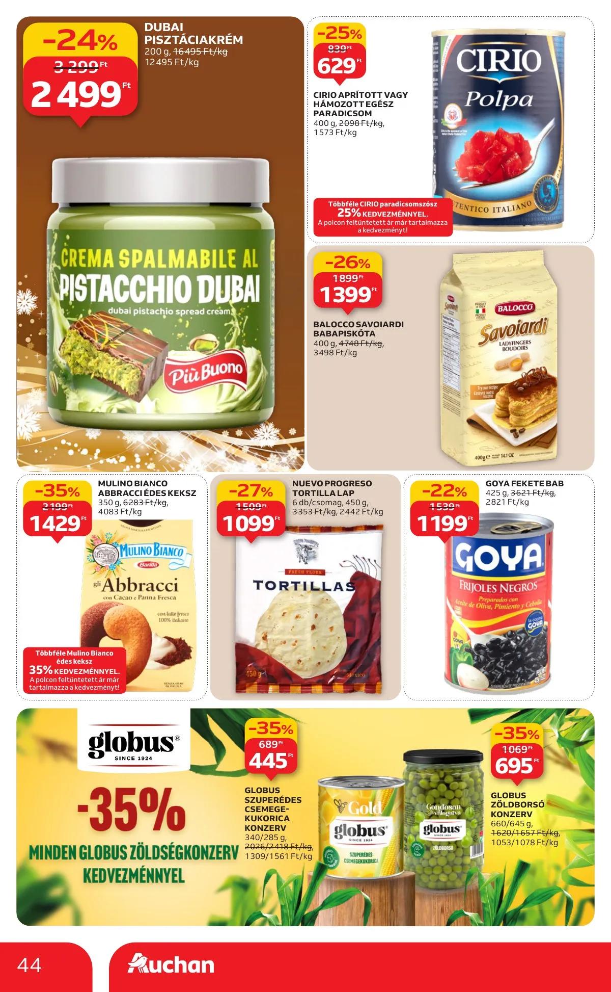 Auchan akciós újság Hipermarket 12.04–12.10 – 44. oldal