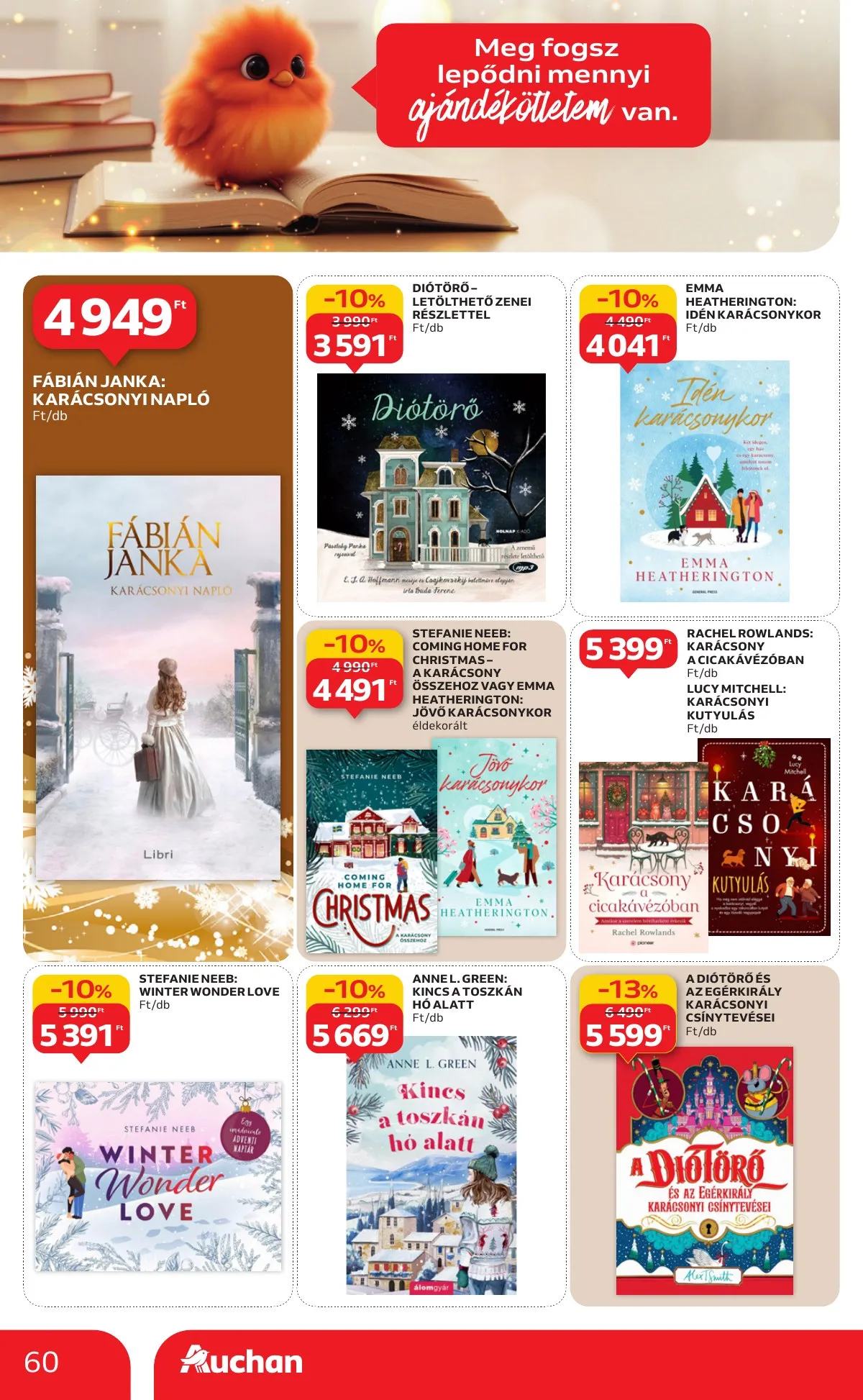 Auchan akciós újság Hipermarket 12.04–12.10 – 60. oldal