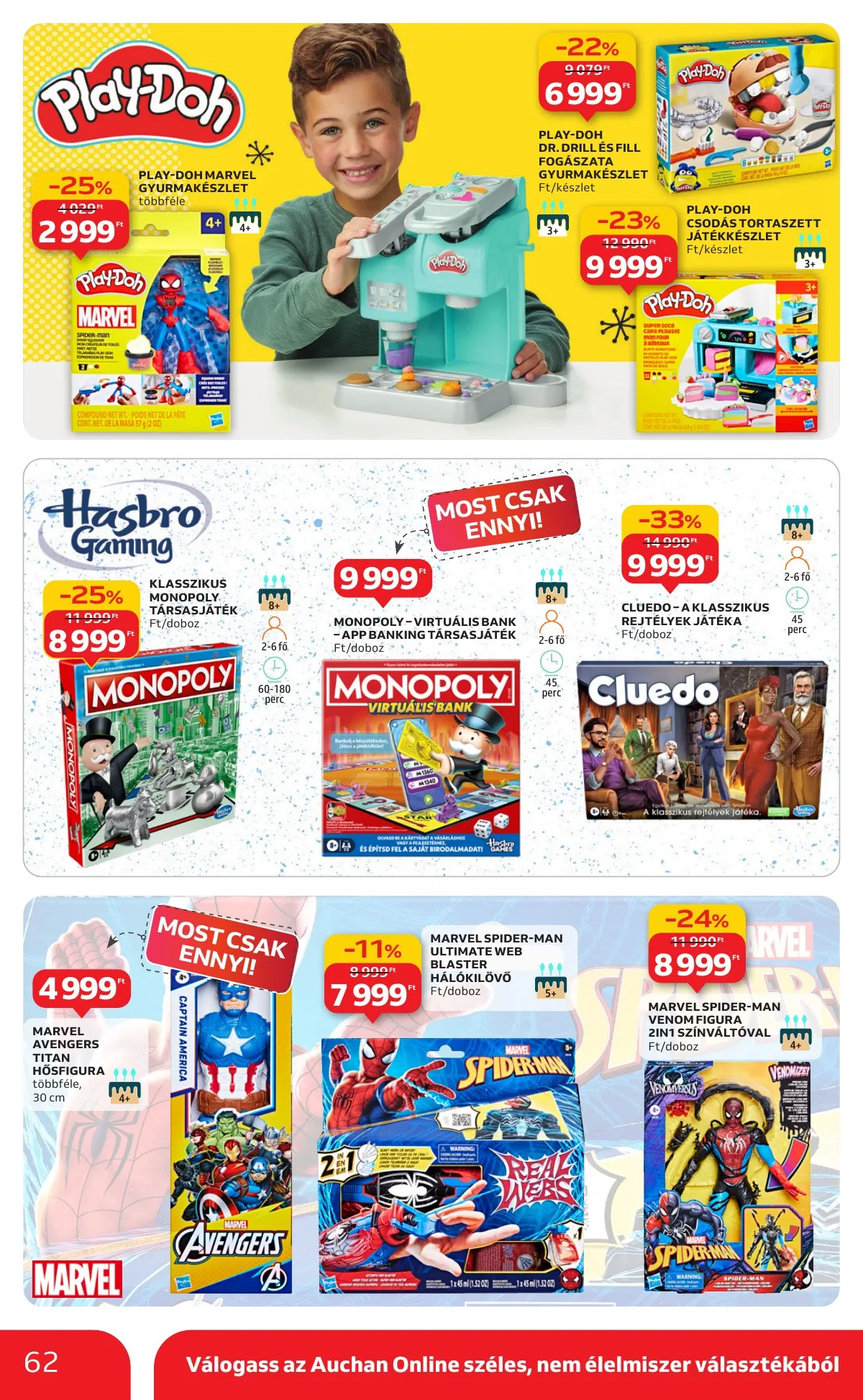 Auchan akciós újság Hipermarket 12.04–12.10 – 62. oldal