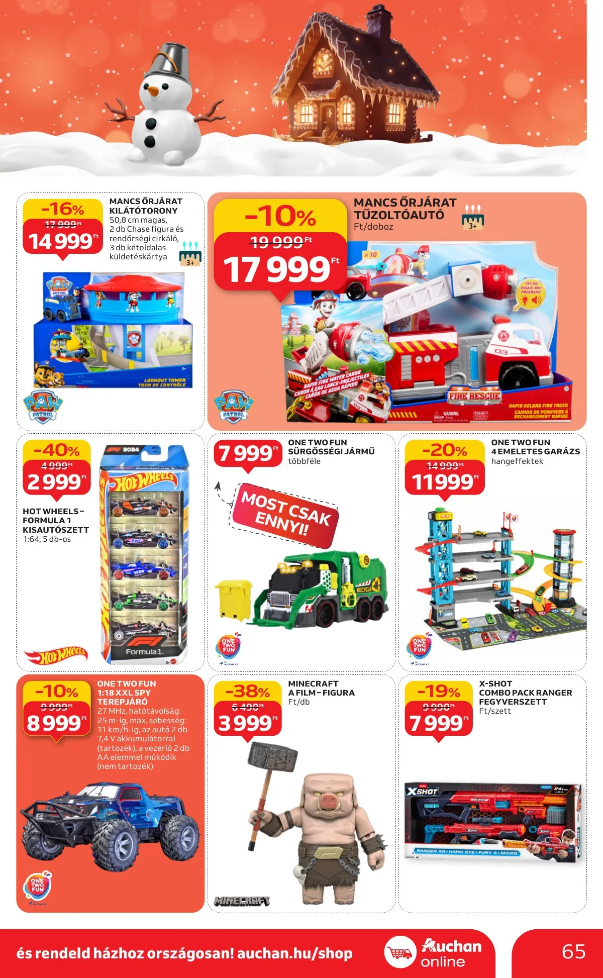 Auchan akciós újság Hipermarket 12.04–12.10 – 65. oldal