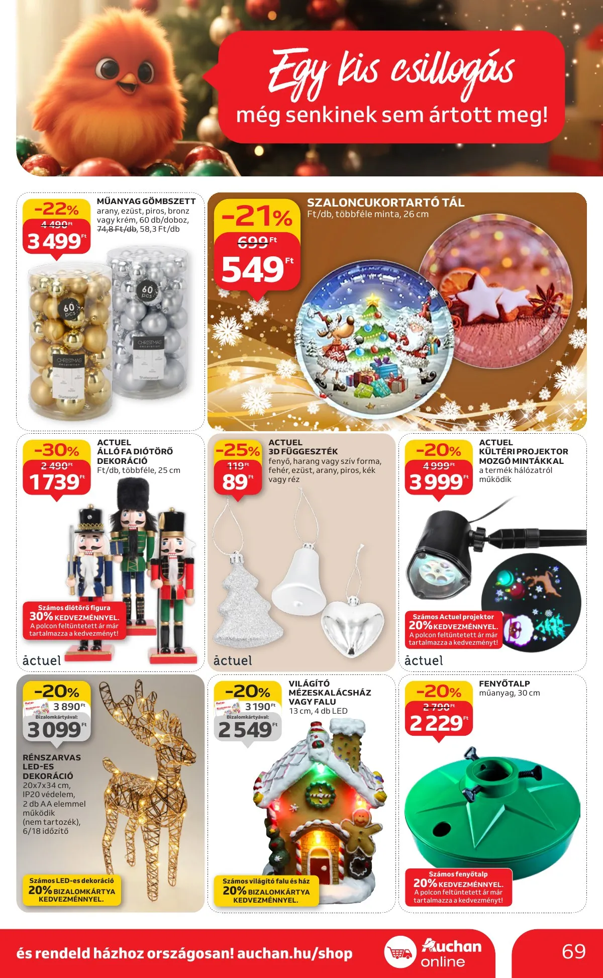 Auchan akciós újság Hipermarket 12.04–12.10 – 69. oldal