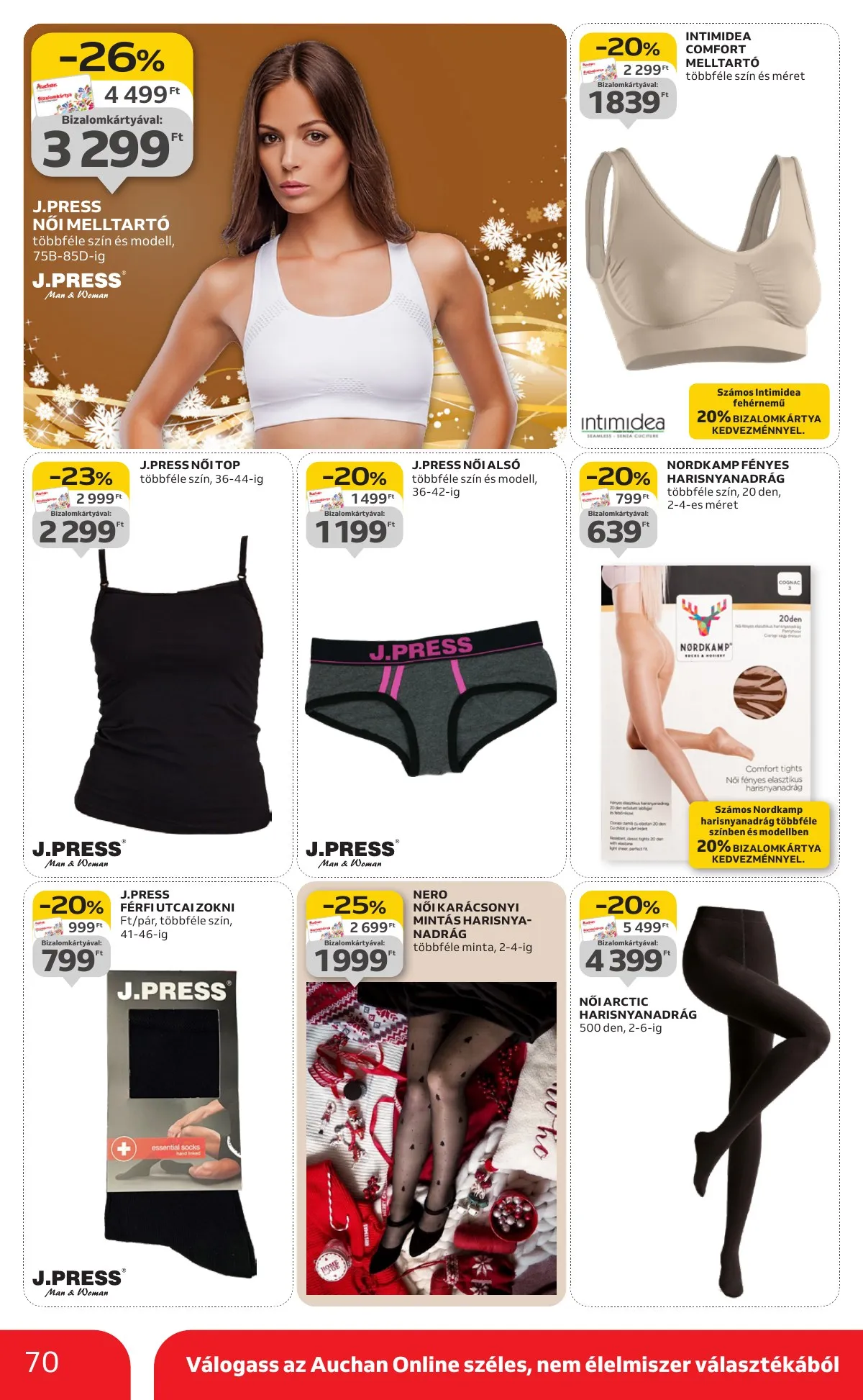 Auchan akciós újság Hipermarket 12.04–12.10 – 70. oldal