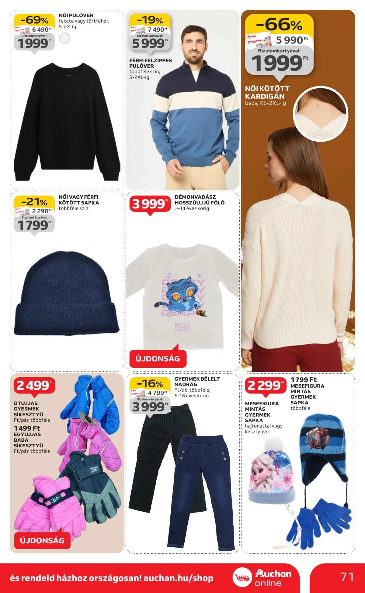 Auchan akciós újság Hipermarket 12.04–12.10 – 71. oldal