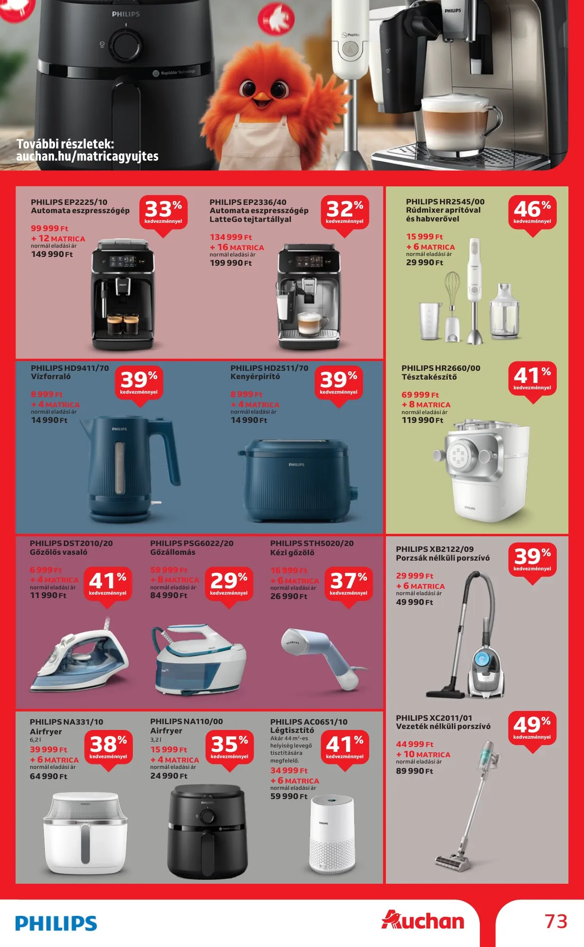 Auchan akciós újság Hipermarket 12.04–12.10 – 73. oldal