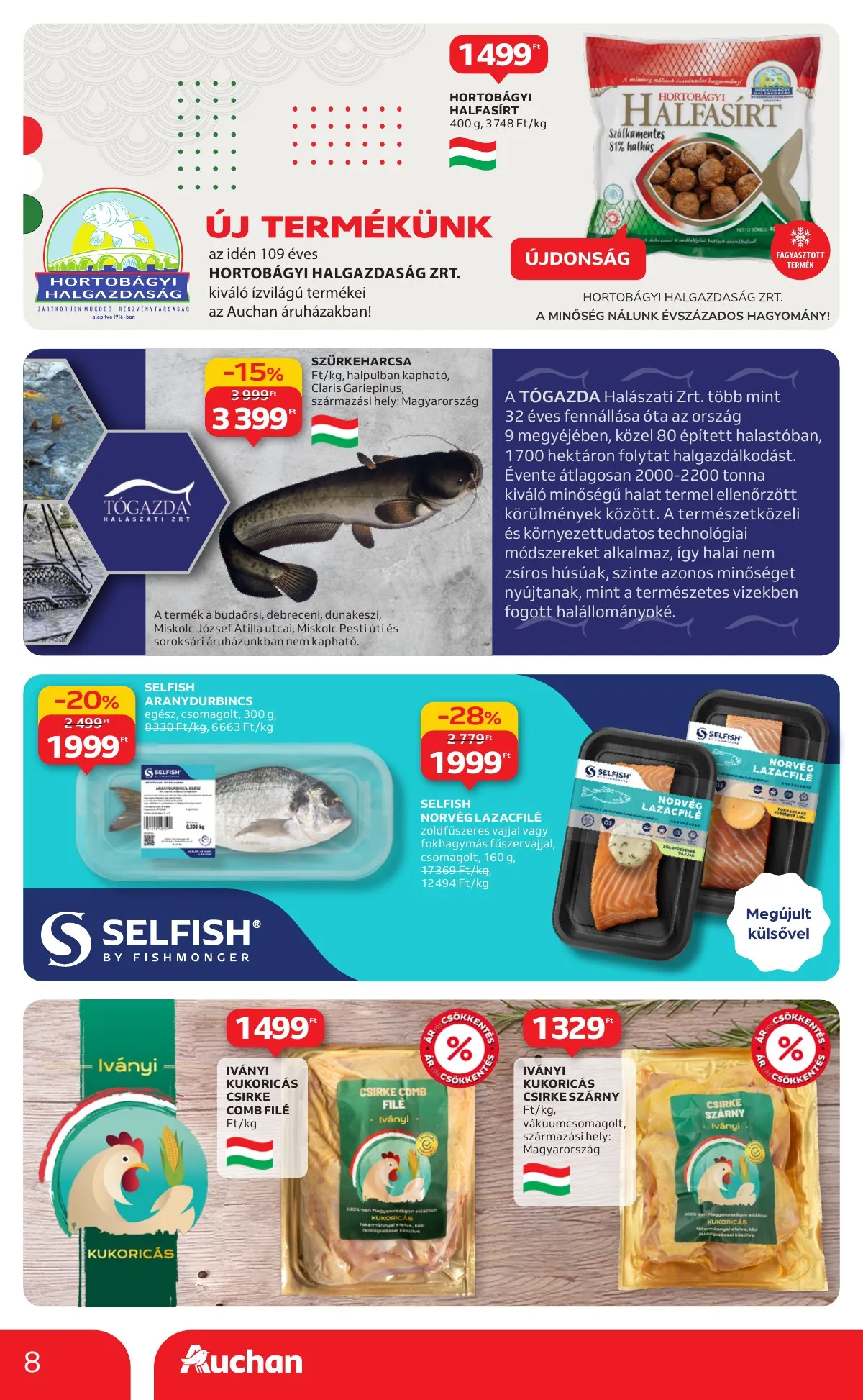 Auchan akciós újság Hipermarket 12.04–12.10 – 8. oldal