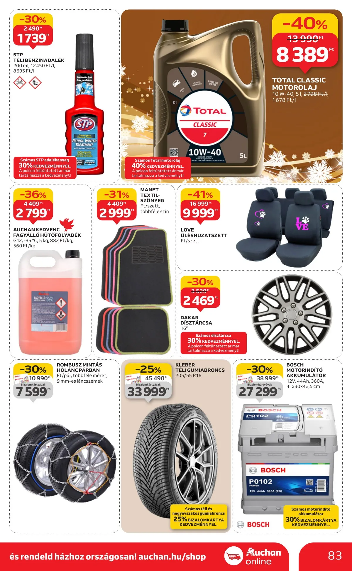 Auchan akciós újság Hipermarket 12.04–12.10 – 83. oldal