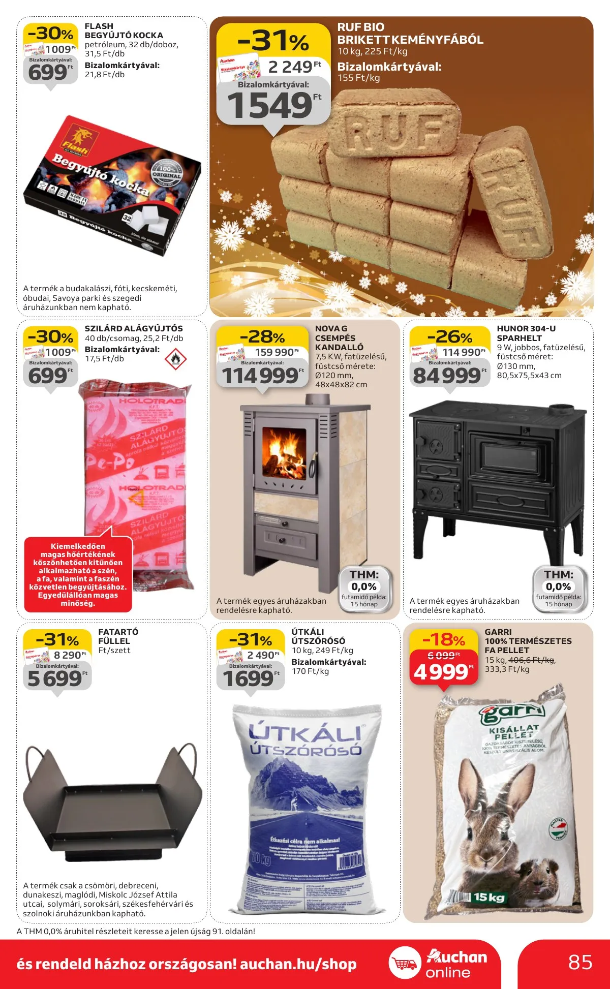 Auchan akciós újság Hipermarket 12.04–12.10 – 85. oldal