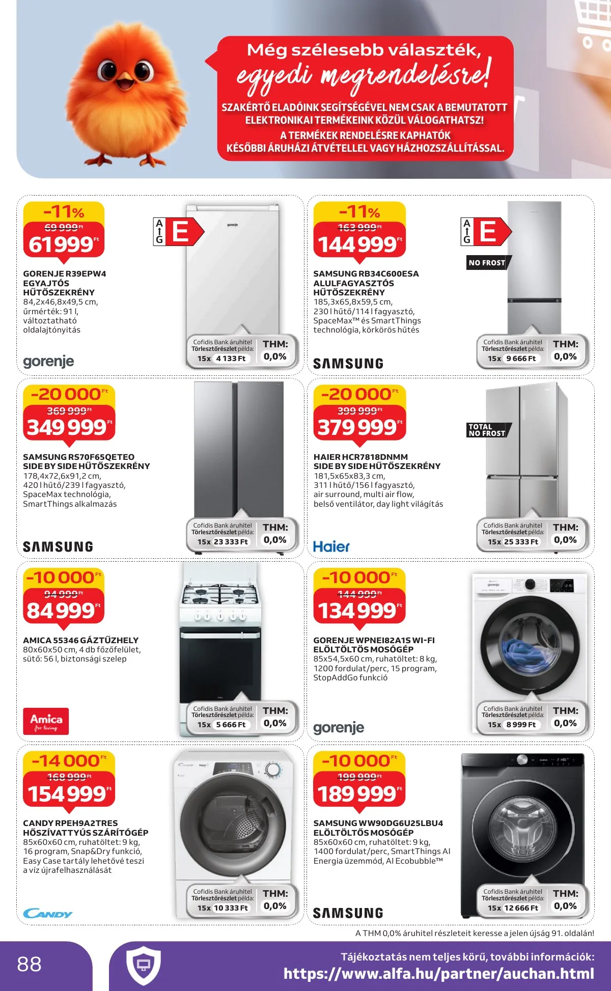 Auchan akciós újság Hipermarket 12.04–12.10 – 88. oldal