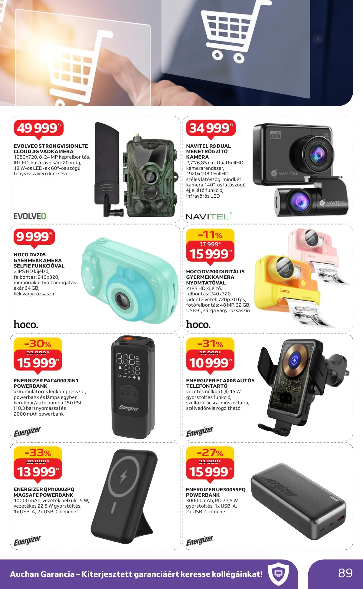 Auchan akciós újság Hipermarket 12.04–12.10 – 89. oldal