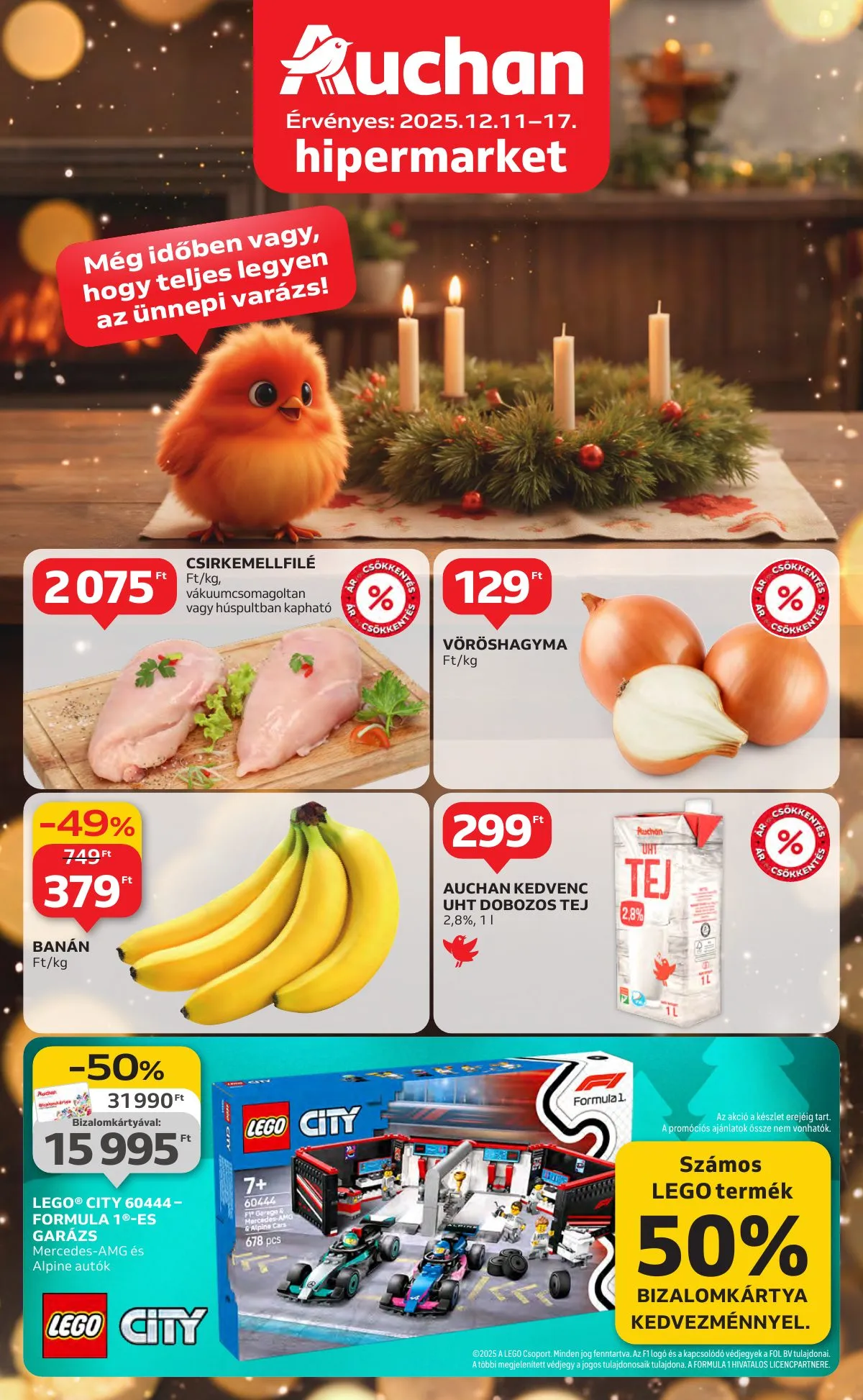 Auchan akciós újság Hipermarket 12.11–12.17
