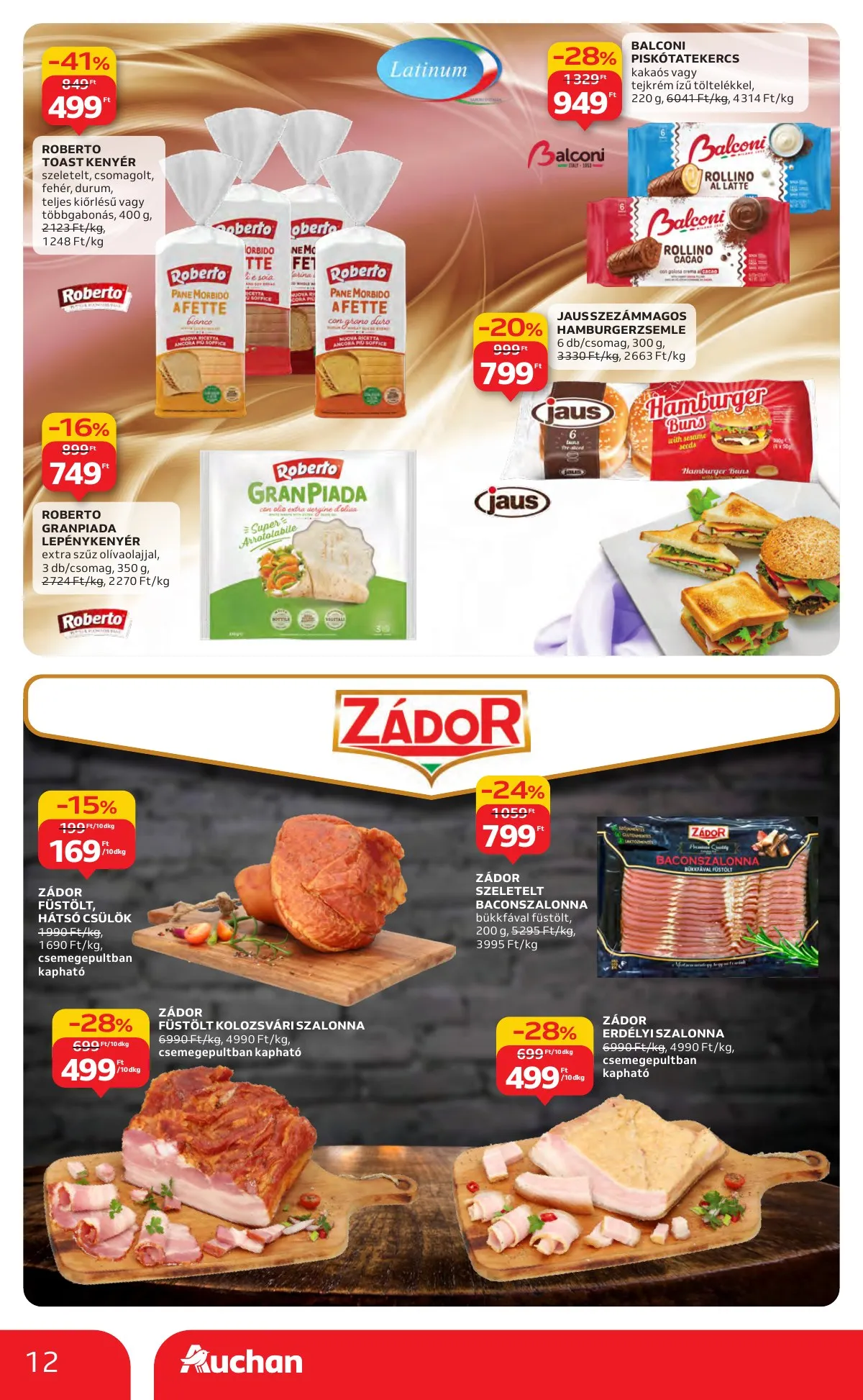 Auchan akciós újság Hipermarket 12.11–12.17 – 12. oldal