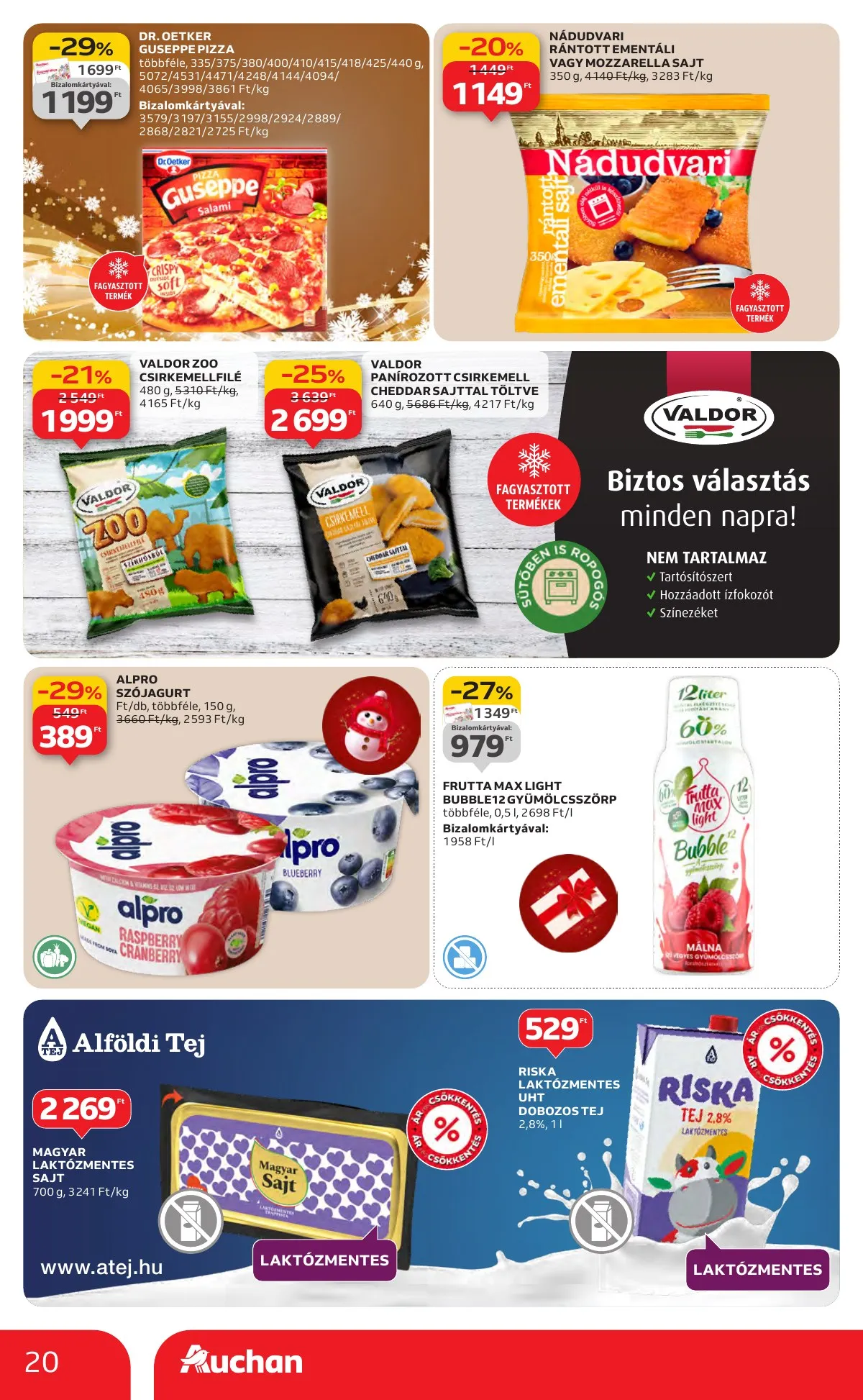 Auchan akciós újság Hipermarket 12.11–12.17 – 20. oldal
