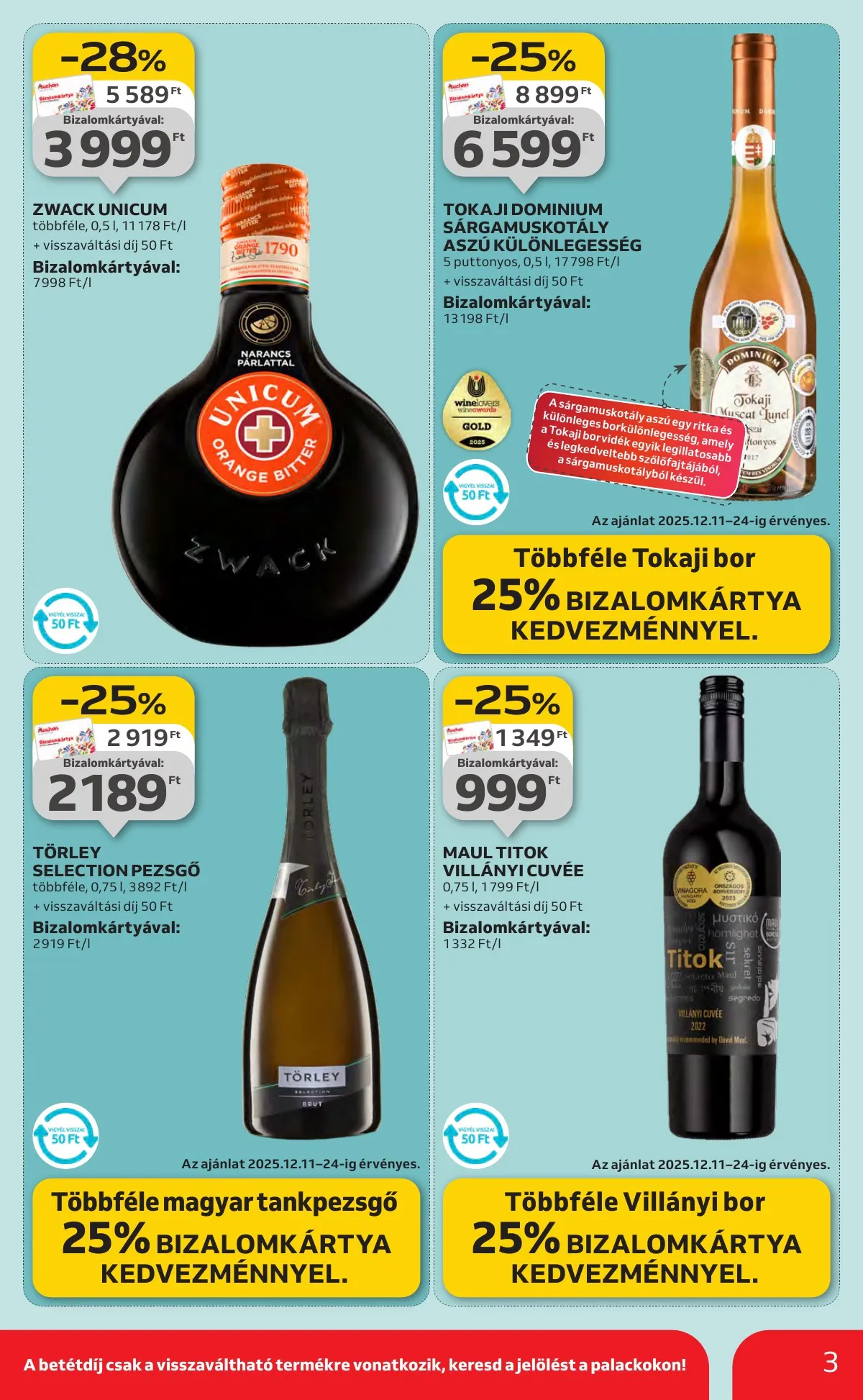 Auchan akciós újság Hipermarket 12.11–12.17 – 3. oldal