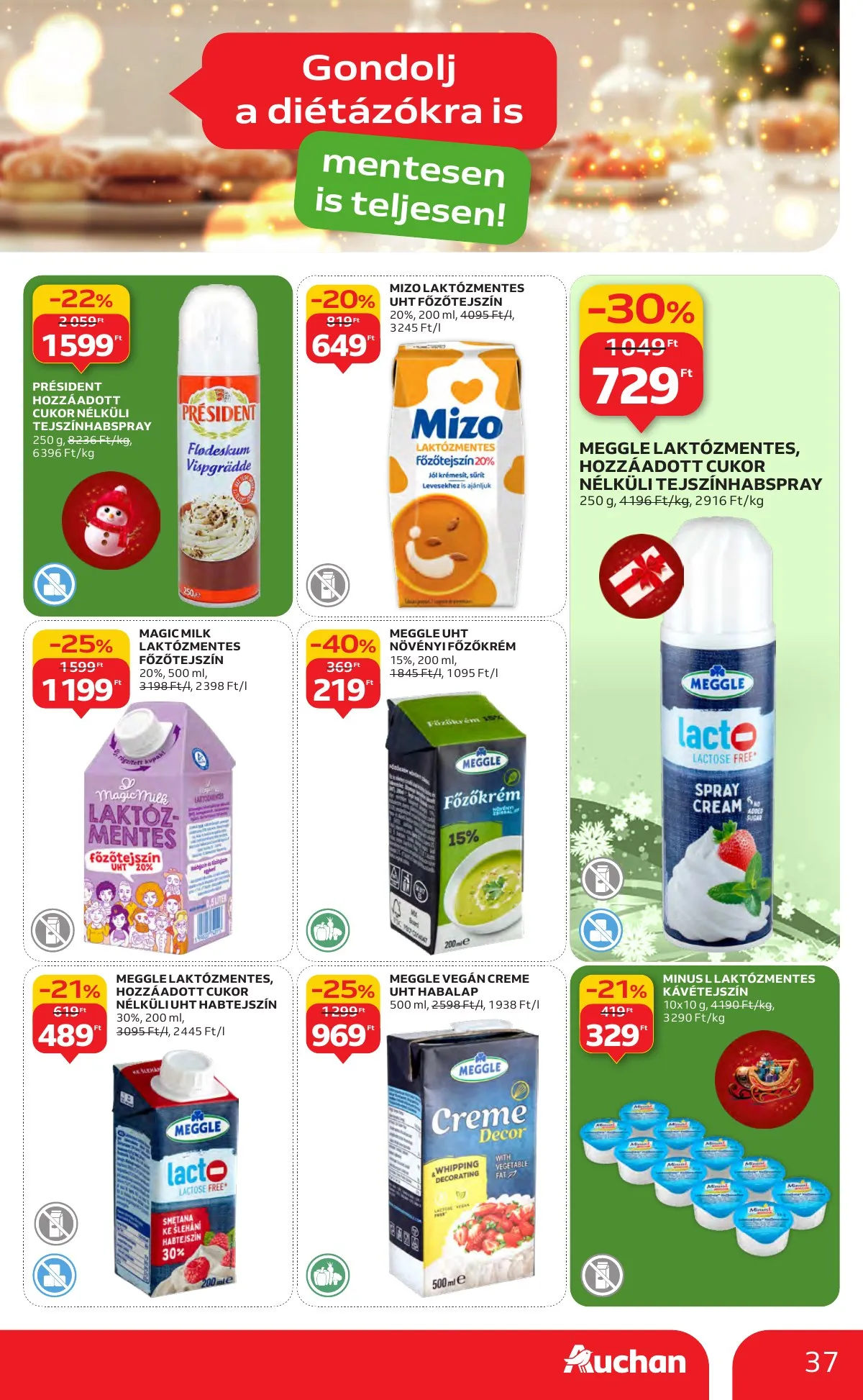 Auchan akciós újság Hipermarket 12.11–12.17 – 37. oldal