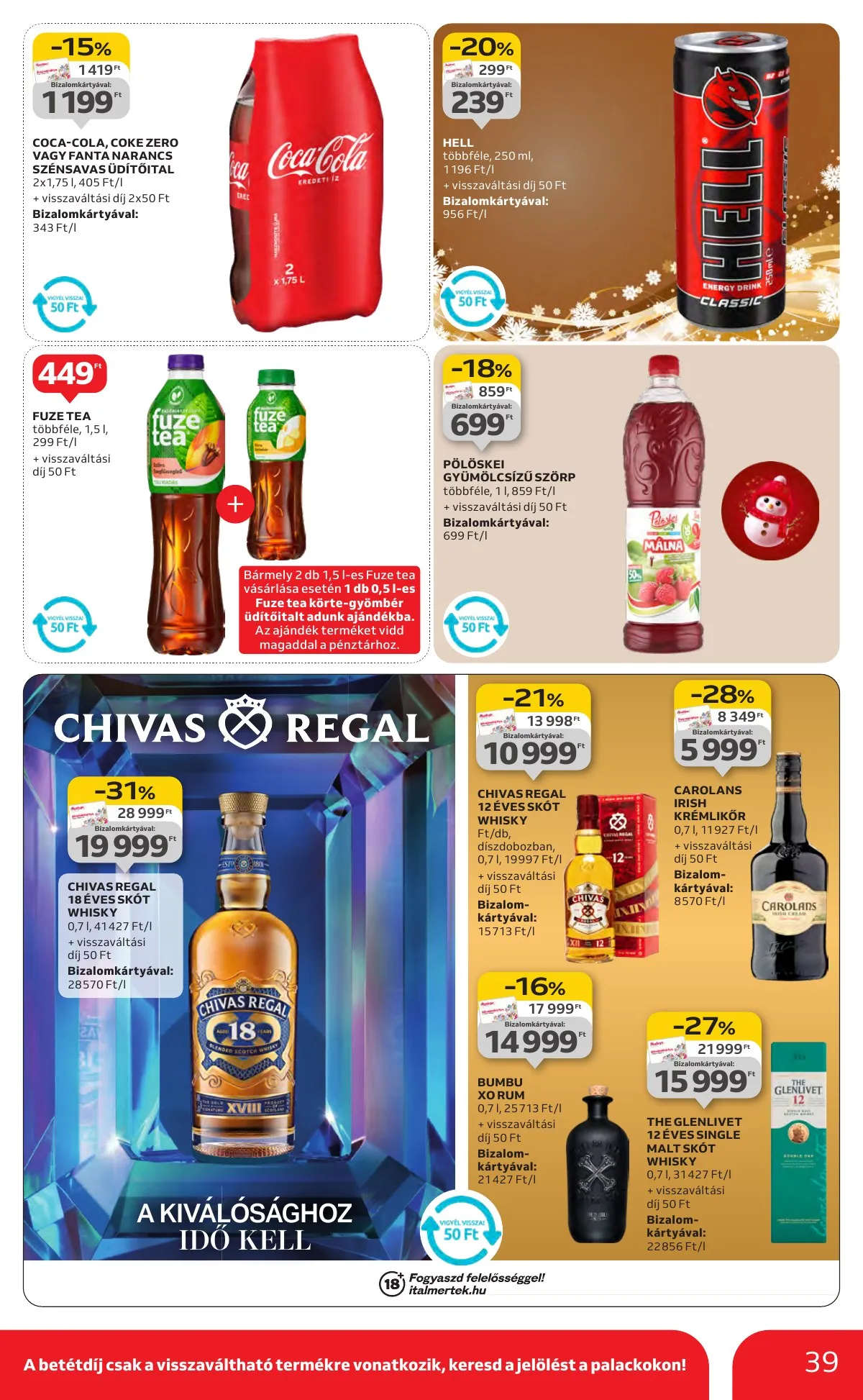 Auchan akciós újság Hipermarket 12.11–12.17 – 39. oldal