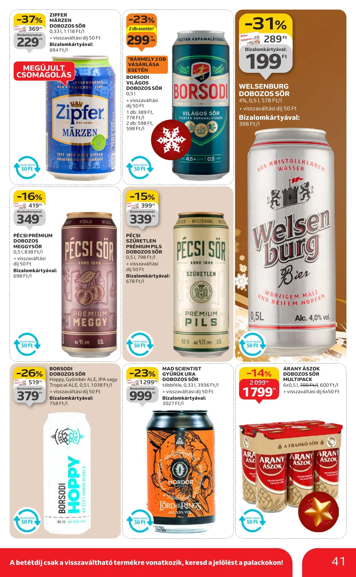Auchan akciós újság Hipermarket 12.11–12.17 – 41. oldal