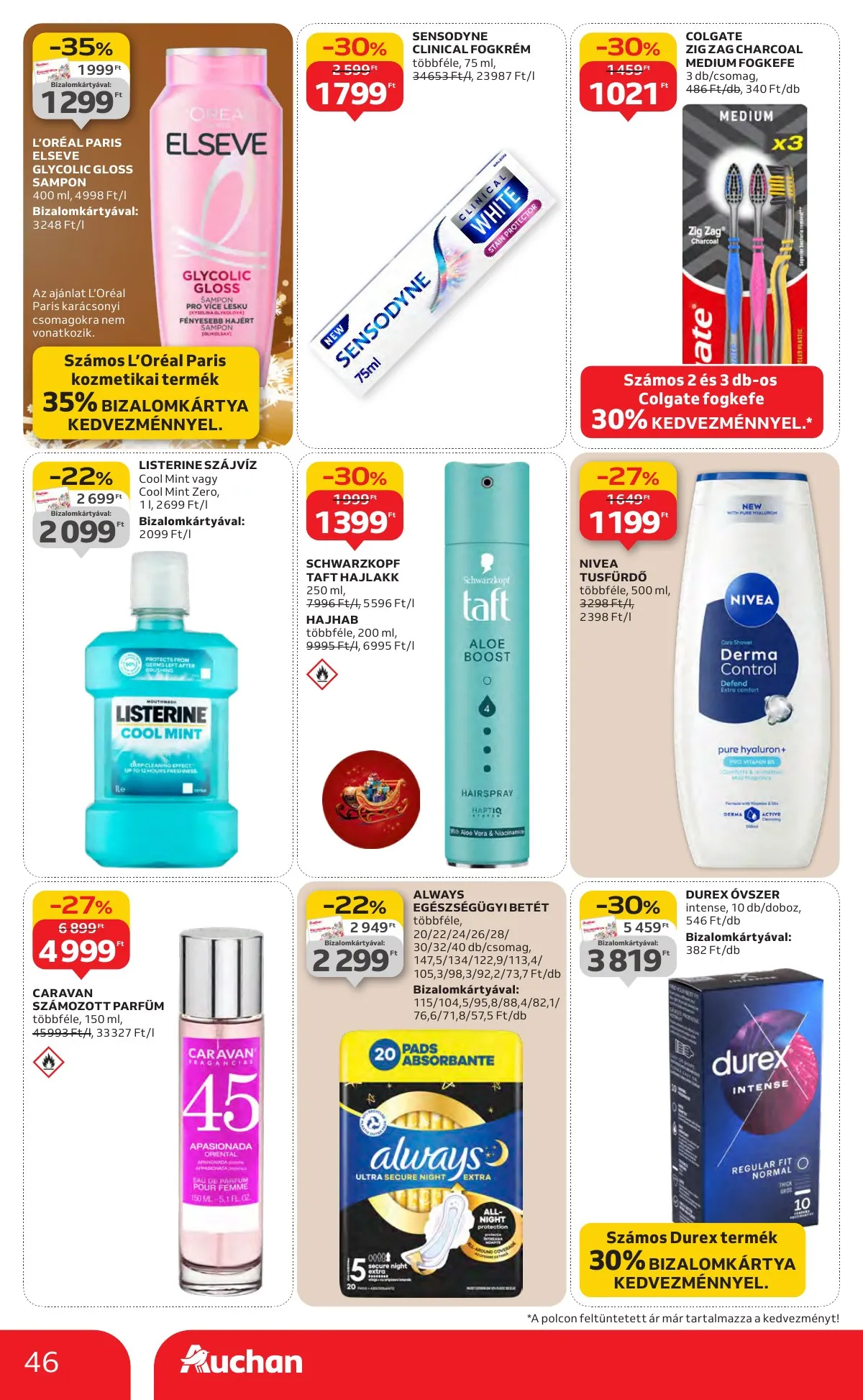 Auchan akciós újság Hipermarket 12.11–12.17 – 46. oldal