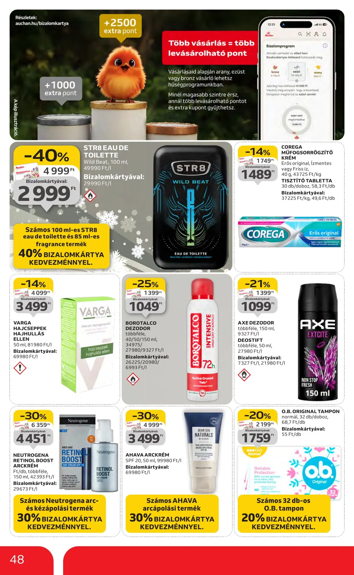 Auchan akciós újság Hipermarket 12.11–12.17 – 48. oldal