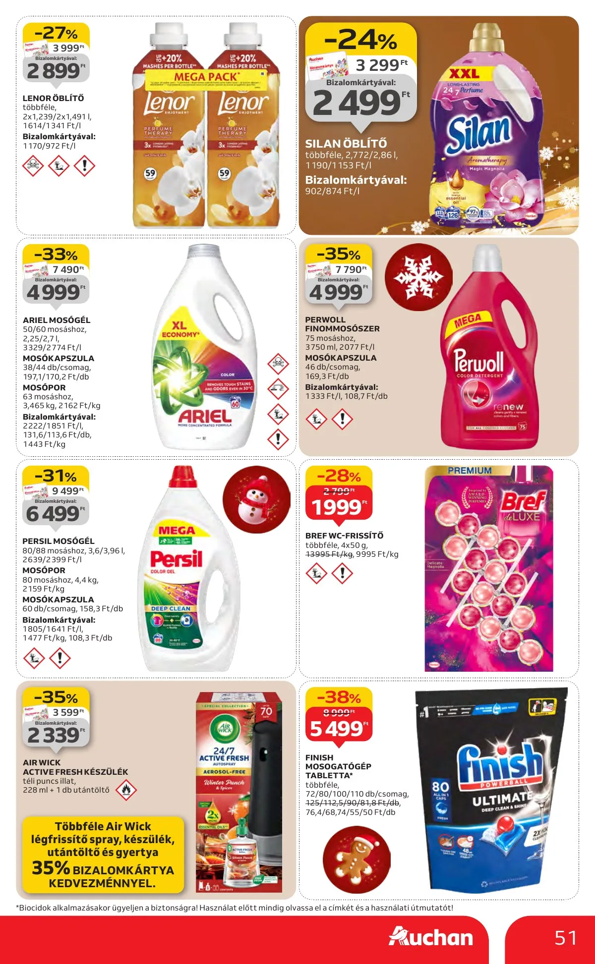Auchan akciós újság Hipermarket 12.11–12.17 – 51. oldal