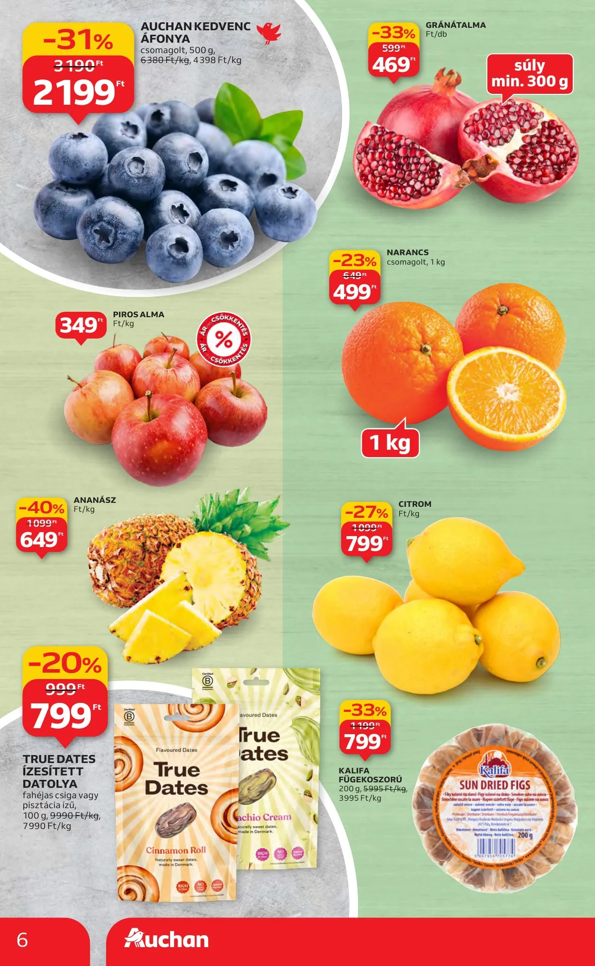 Auchan akciós újság Hipermarket 12.11–12.17 – 6. oldal