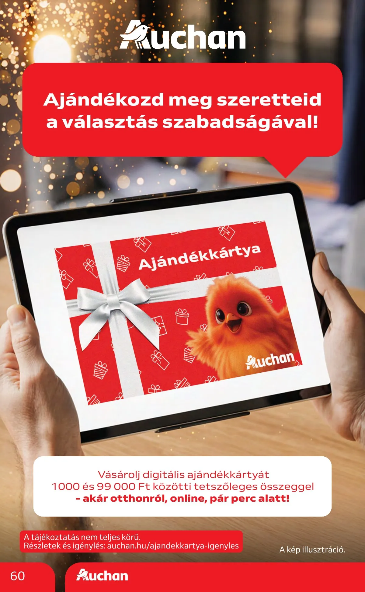 Auchan akciós újság Hipermarket 12.11–12.17 – 60. oldal