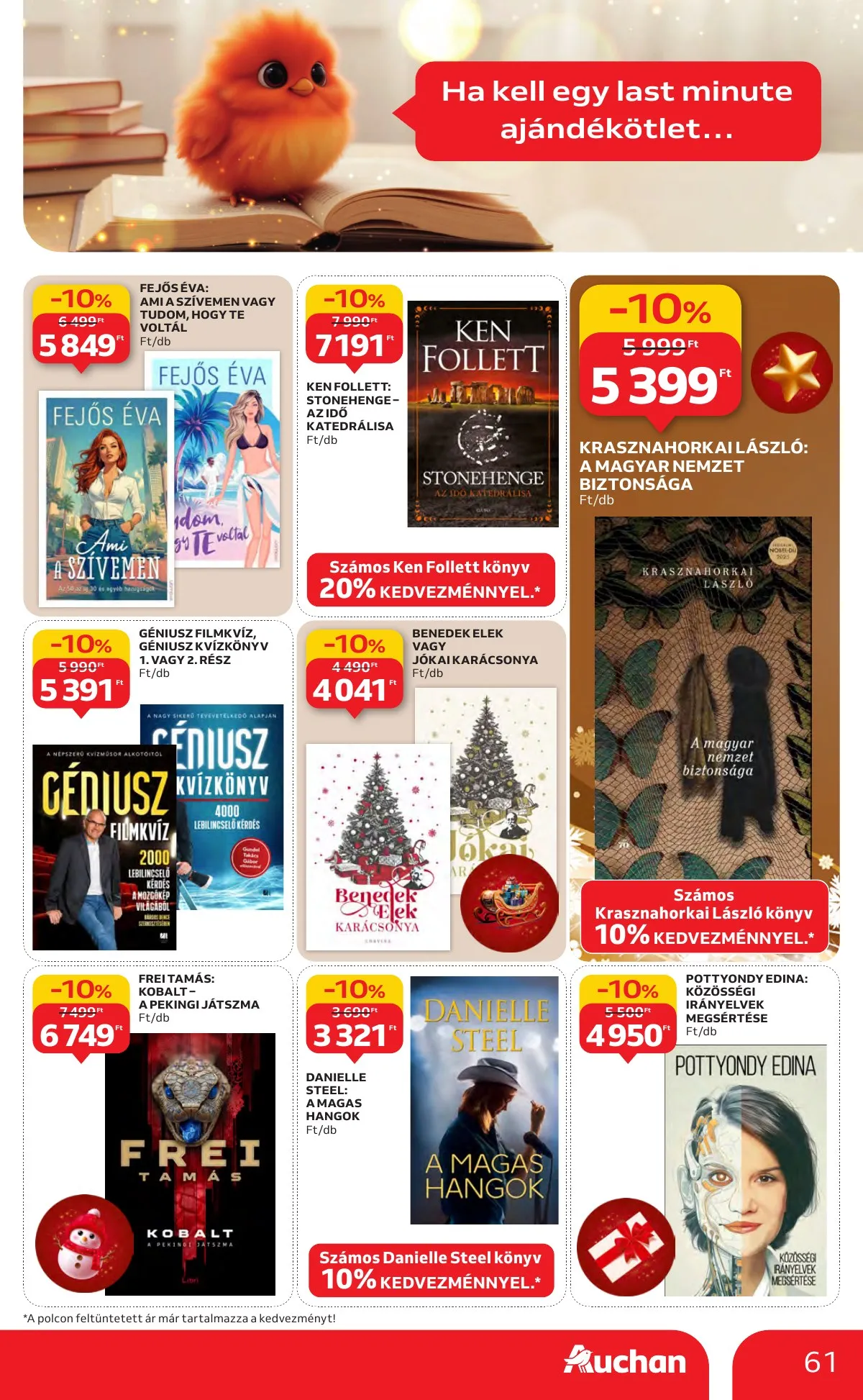 Auchan akciós újság Hipermarket 12.11–12.17 – 61. oldal