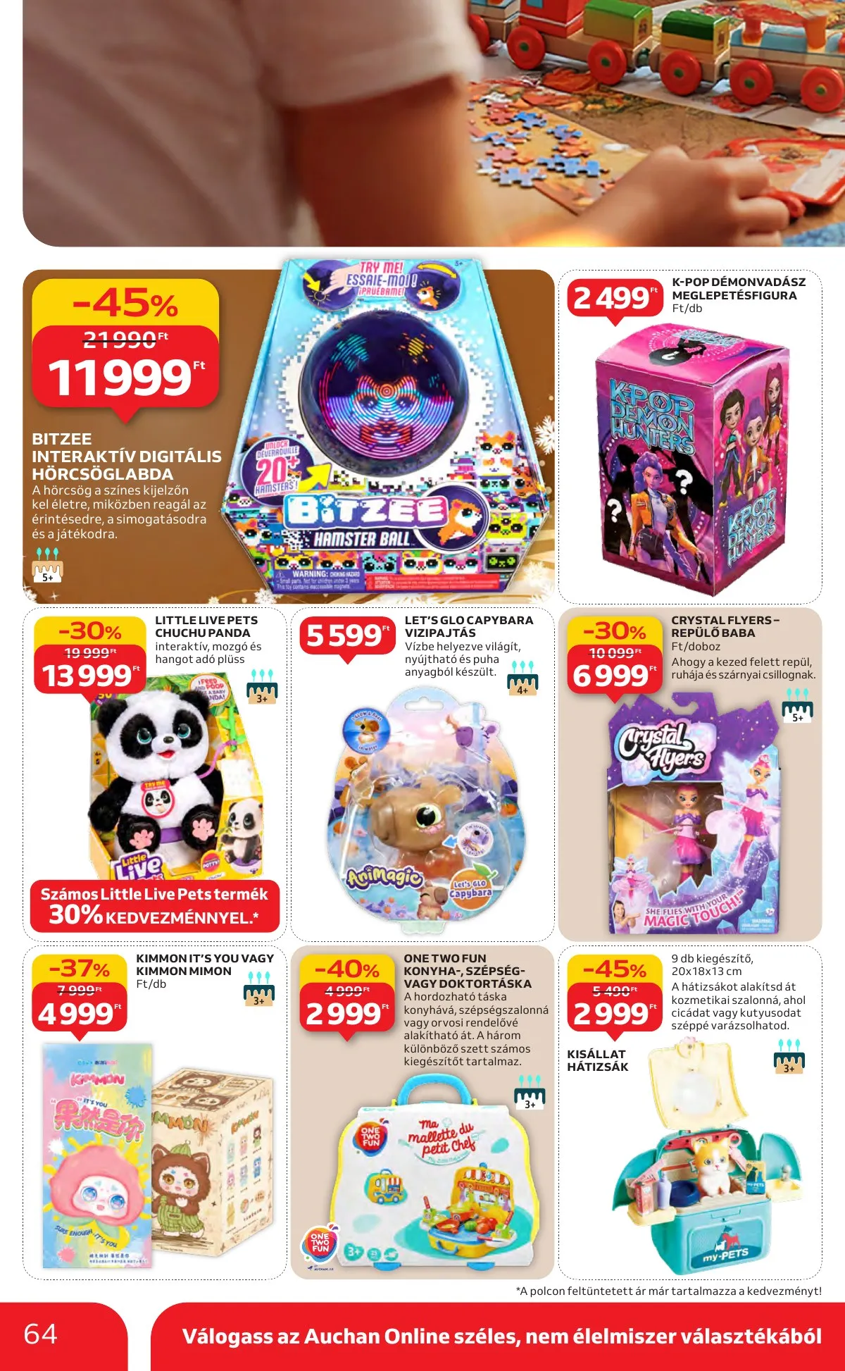 Auchan akciós újság Hipermarket 12.11–12.17 – 64. oldal