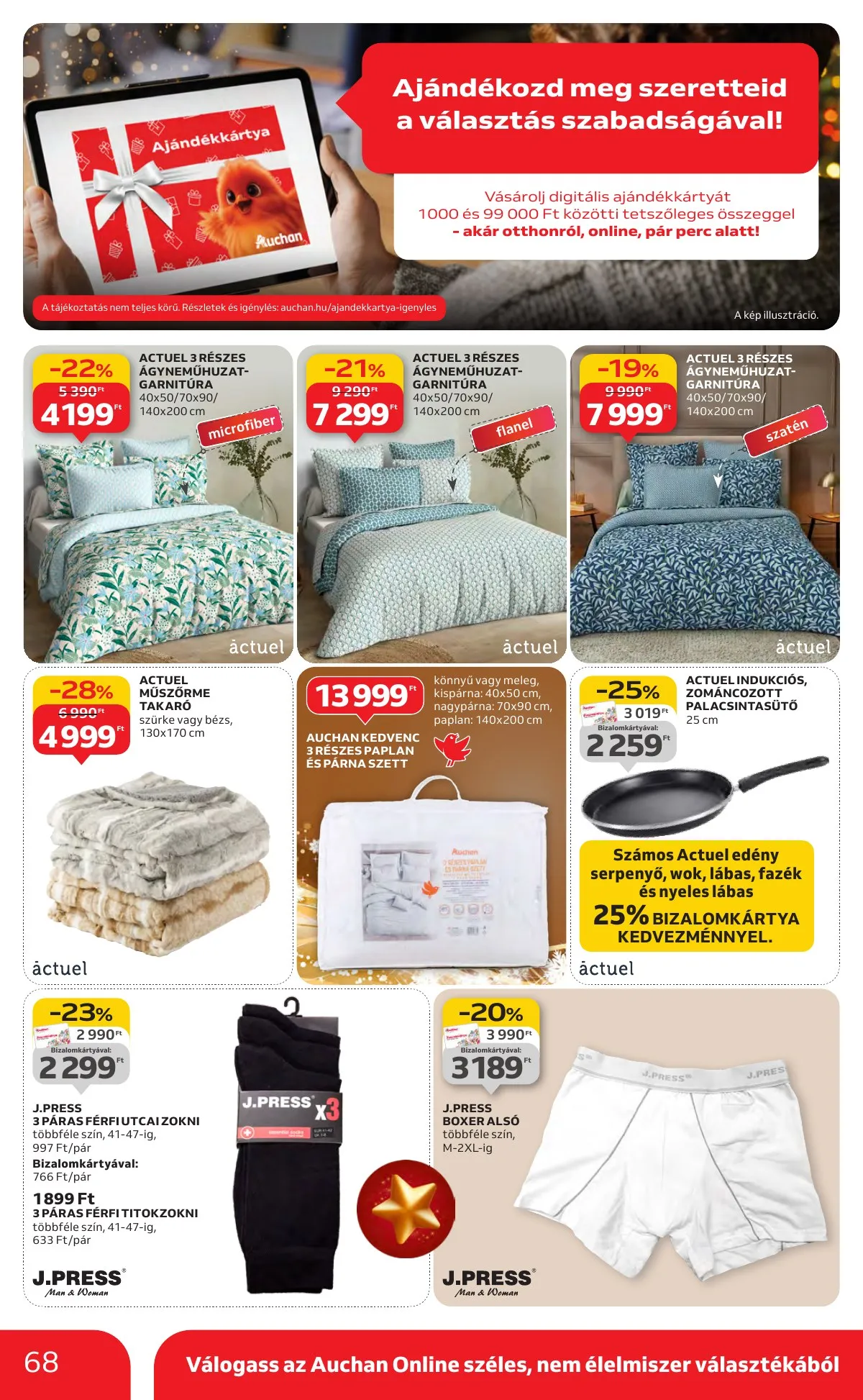 Auchan akciós újság Hipermarket 12.11–12.17 – 68. oldal