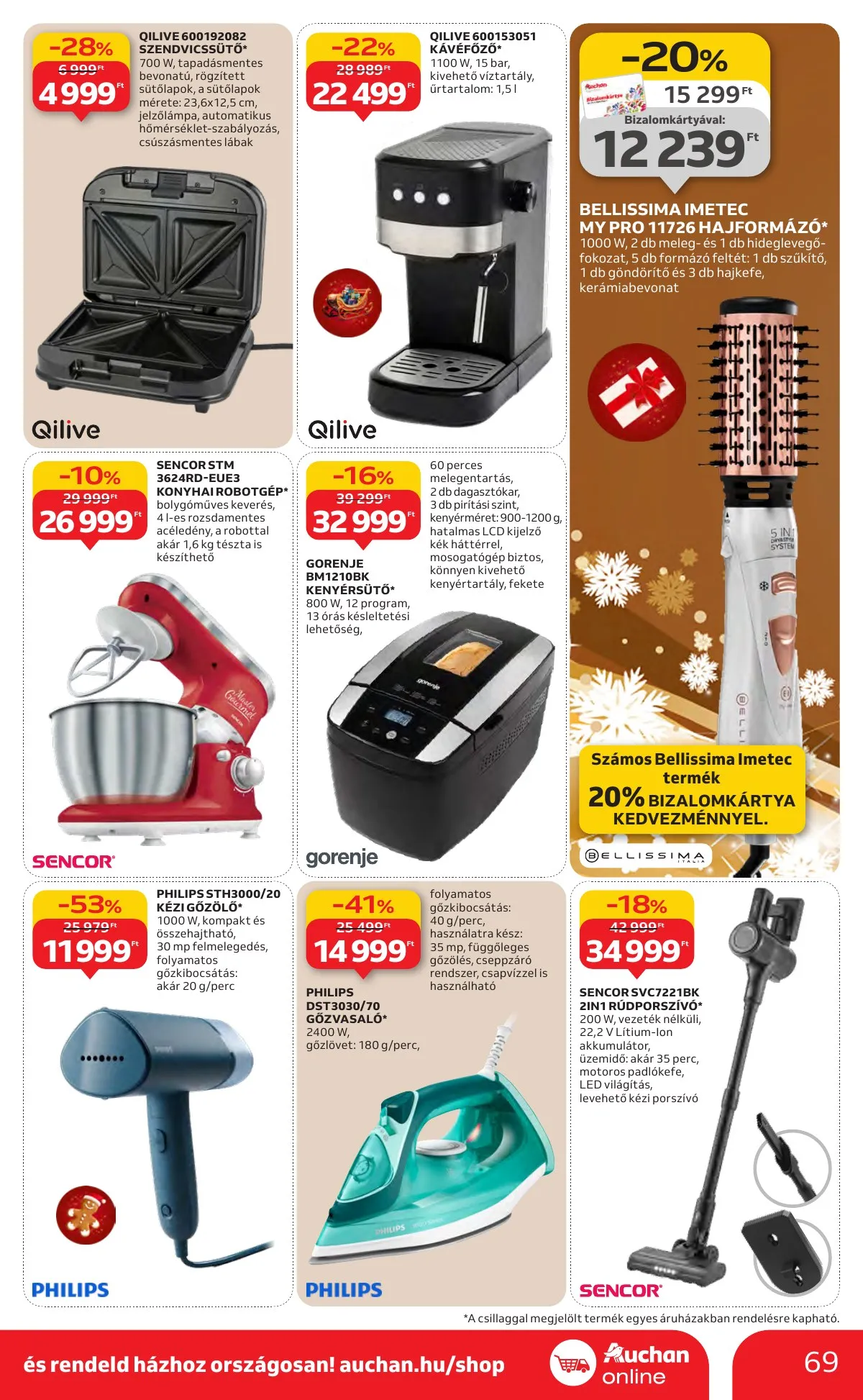 Auchan akciós újság Hipermarket 12.11–12.17 – 69. oldal