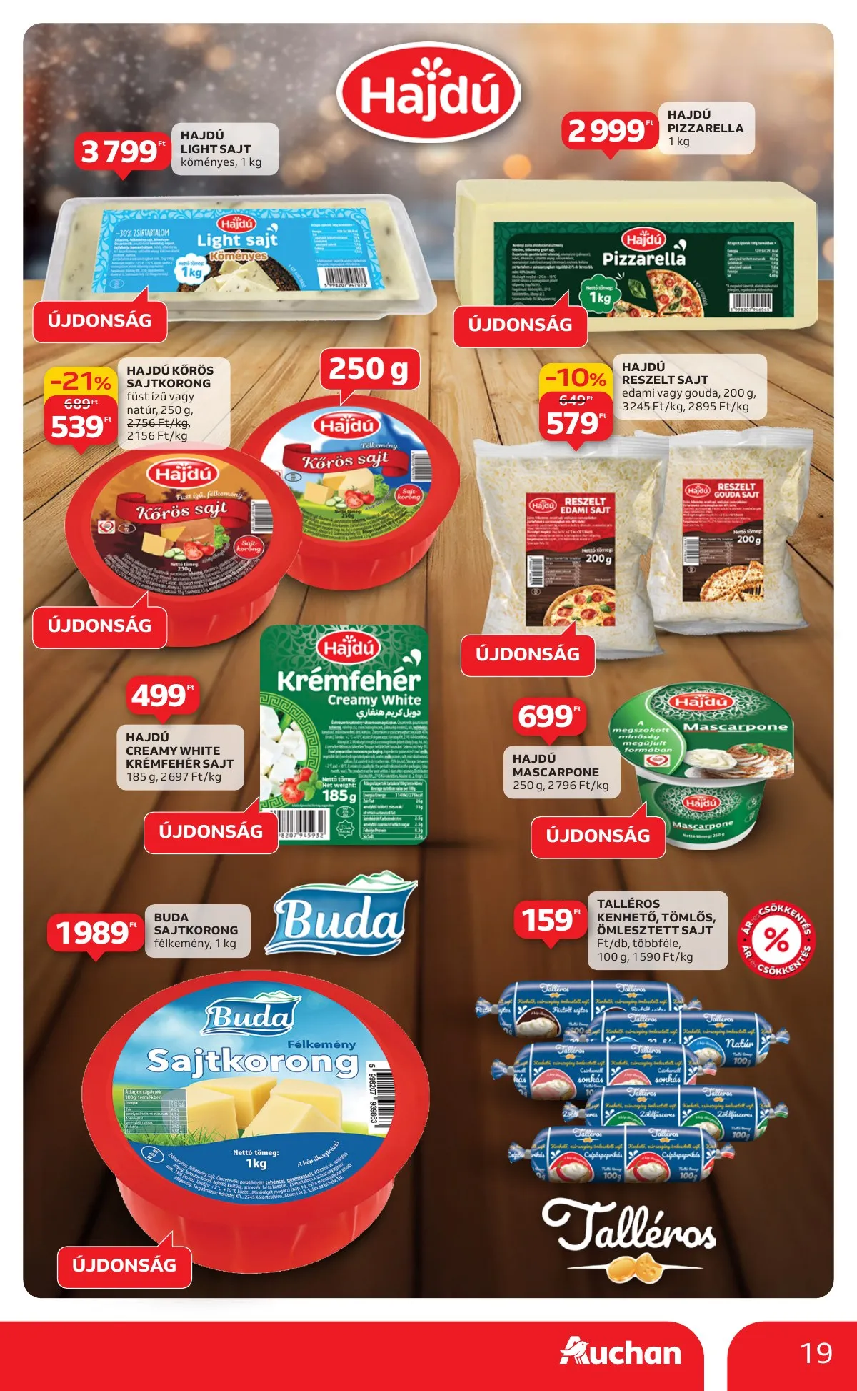 Auchan akciós újság Hipermarket 12.18–12.24 – 19. oldal