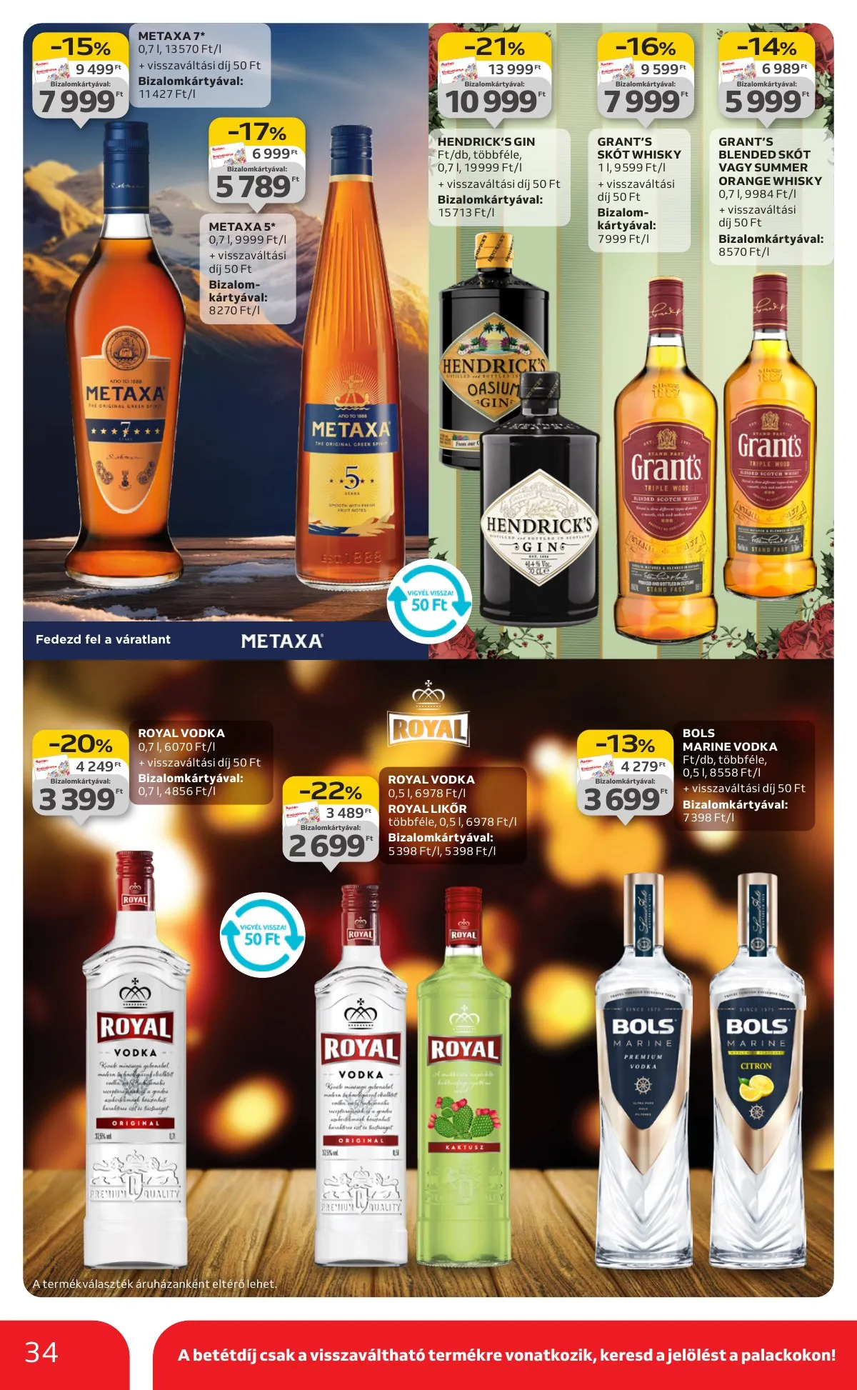 Auchan akciós újság Hipermarket 12.18–12.24 – 34. oldal