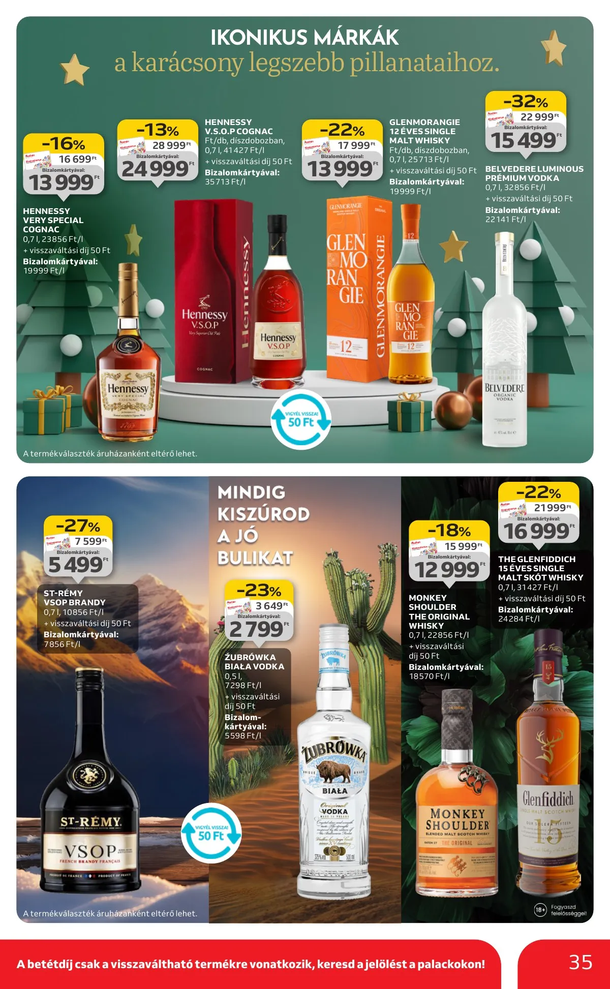 Auchan akciós újság Hipermarket 12.18–12.24 – 35. oldal