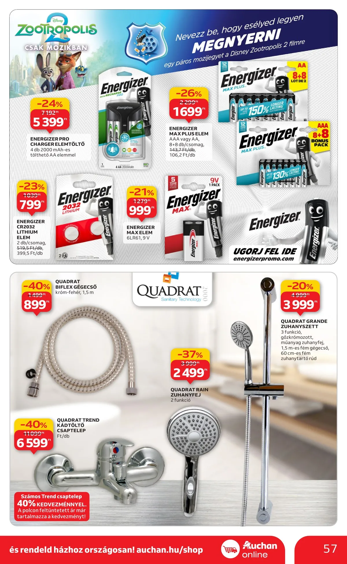 Auchan akciós újság Hipermarket 12.18–12.24 – 57. oldal