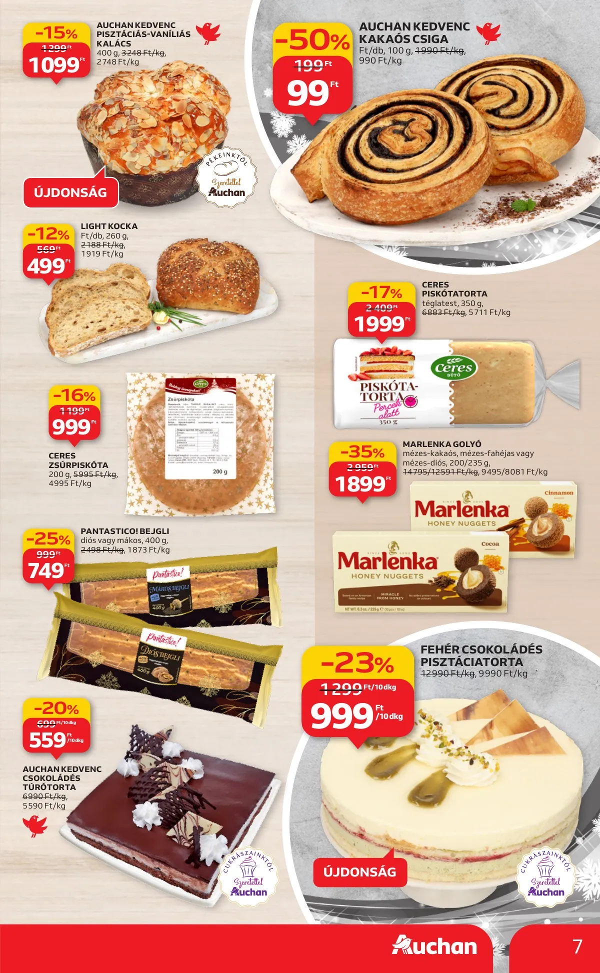 Auchan akciós újság Hipermarket 12.18–12.24 – 7. oldal