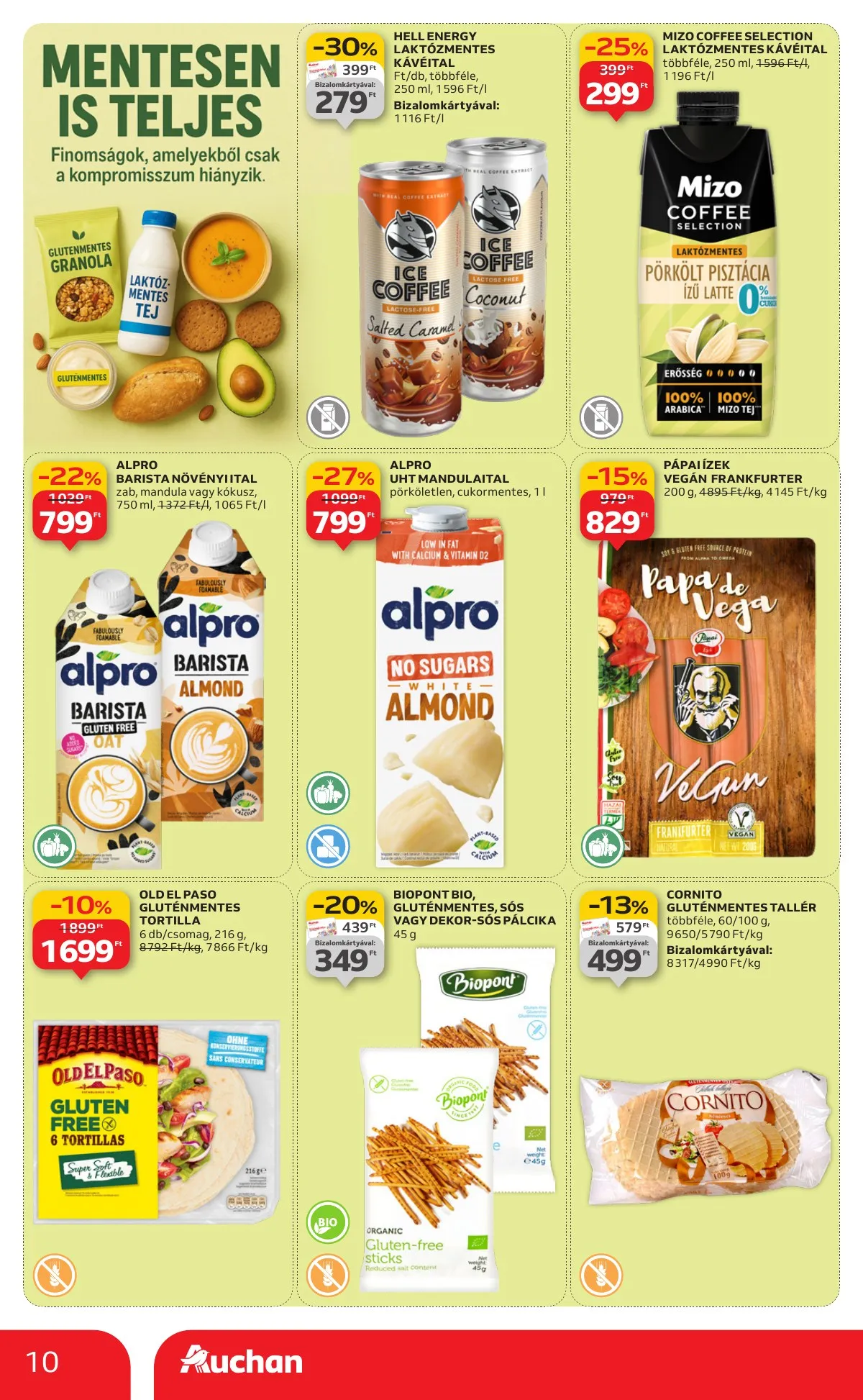 Auchan akciós újság Hipermarket 12.27–12.31 – 10. oldal