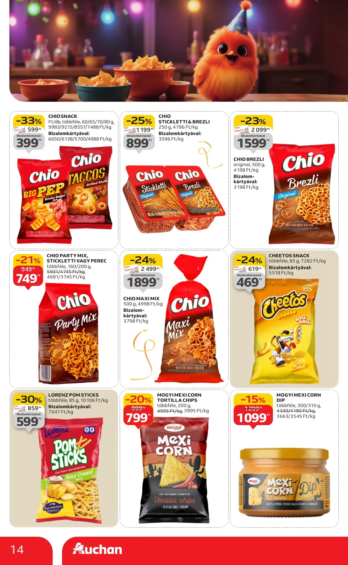 Auchan akciós újság Hipermarket 12.27–12.31 – 14. oldal