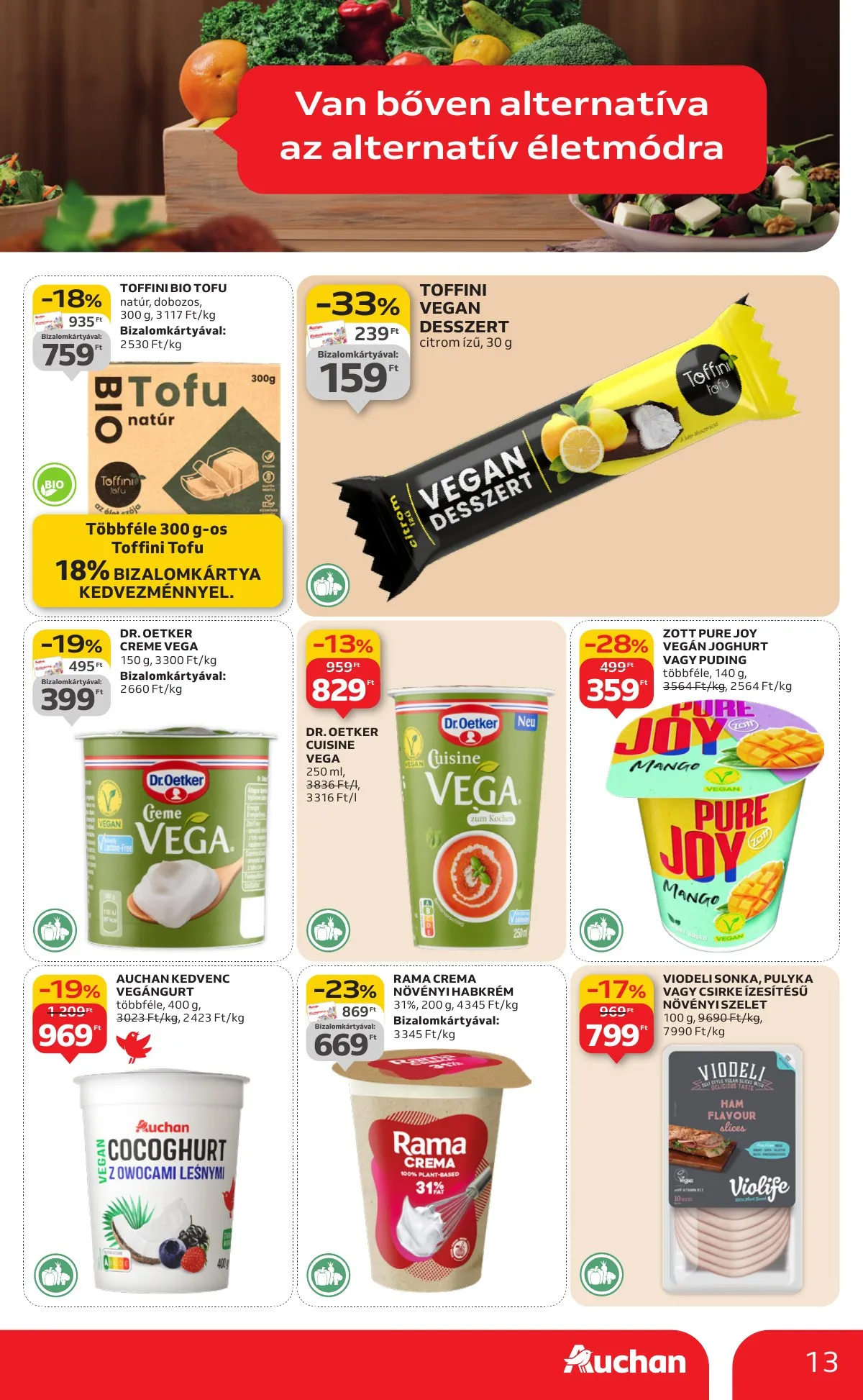 Auchan akciós újság Hipermarket 01.02–01.07 – 13. oldal