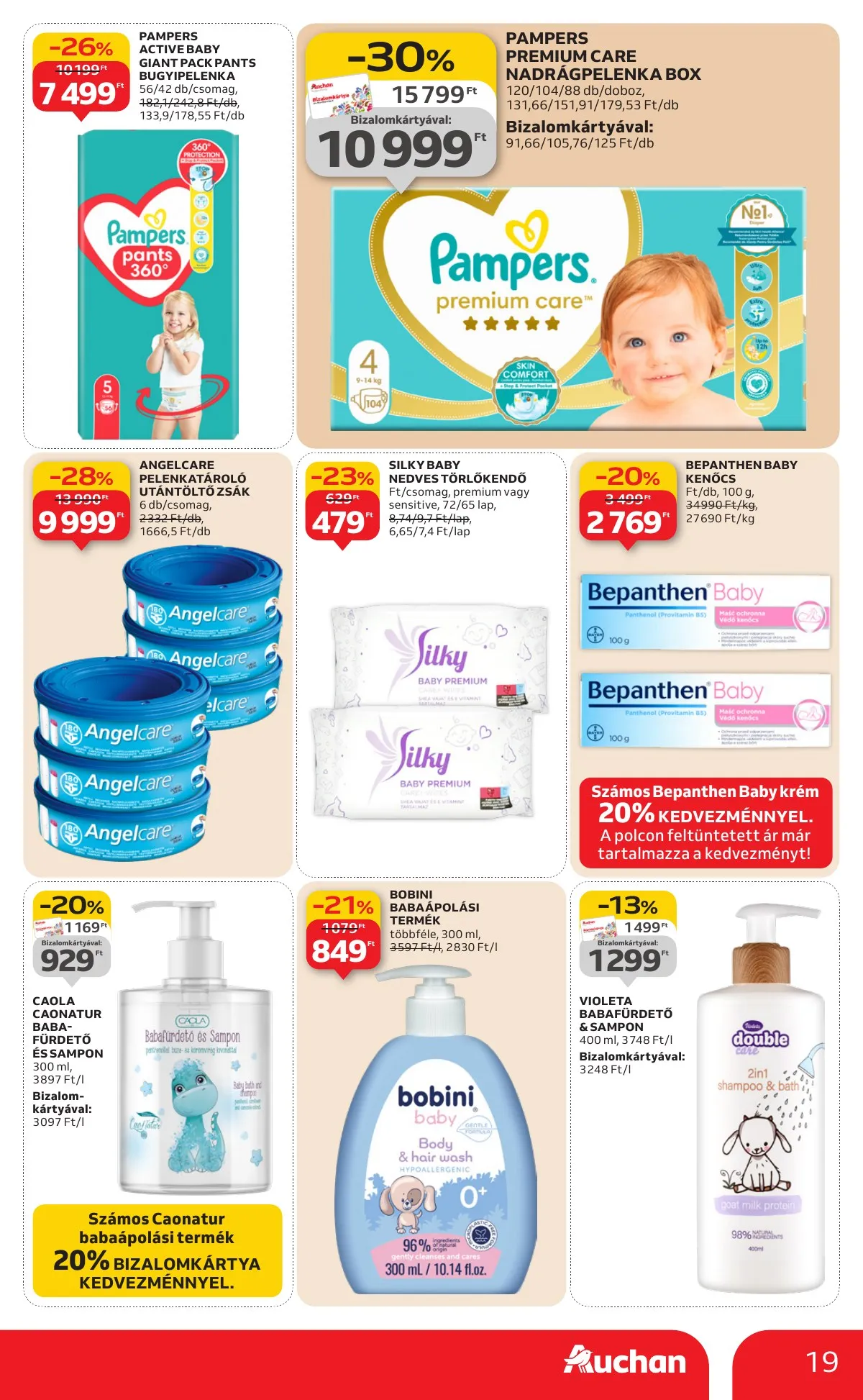 Auchan akciós újság Hipermarket 01.02–01.07 – 19. oldal