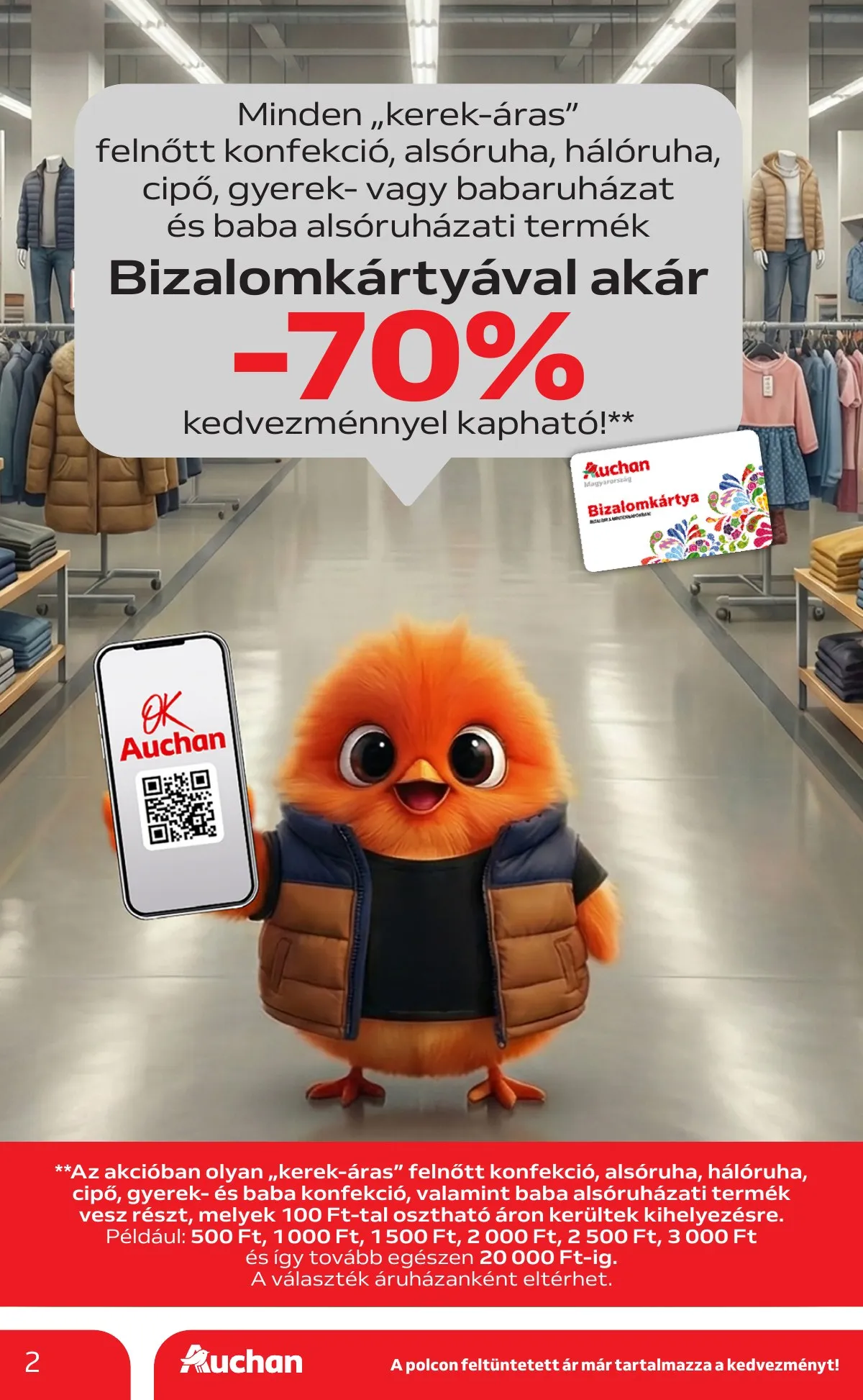 Auchan akciós újság Hipermarket 01.02–01.07 – 2. oldal