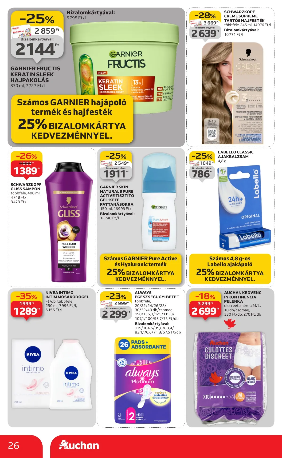 Auchan akciós újság Hipermarket 01.02–01.07 – 26. oldal