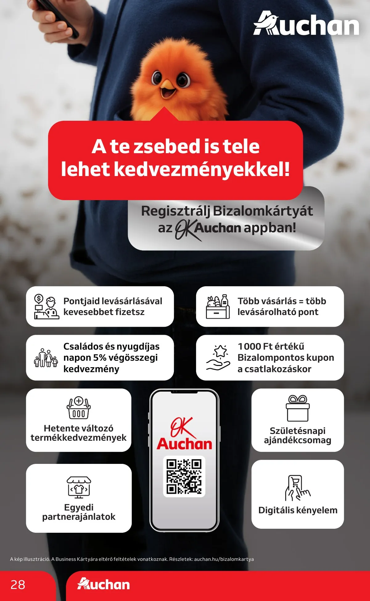 Auchan akciós újság Hipermarket 01.02–01.07 – 28. oldal
