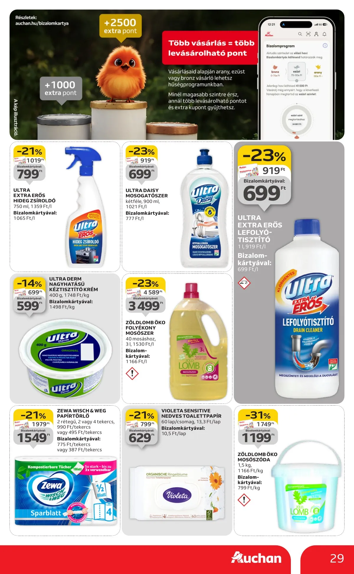 Auchan akciós újság Hipermarket 01.02–01.07 – 29. oldal