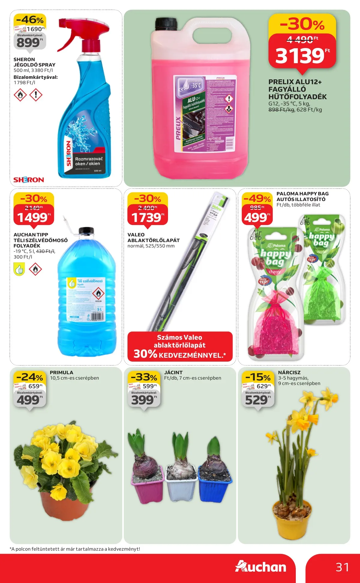 Auchan akciós újság Hipermarket 01.02–01.07 – 31. oldal